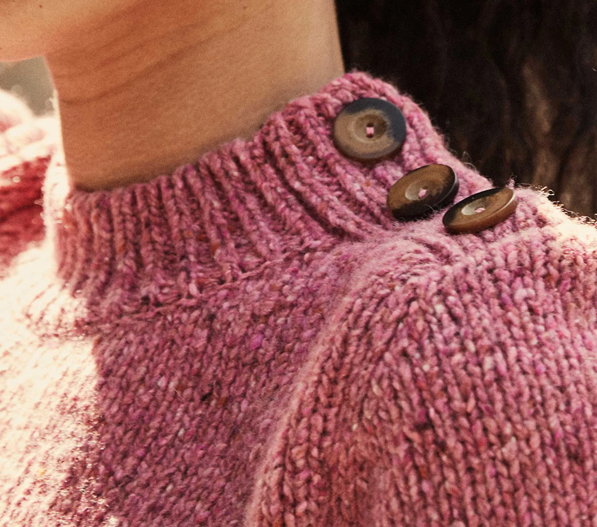 HMD -- KAIA SWEATER -- RHUBARB sold by Doen product image thumbnail 3