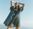 HMD -- JOSETTE DRESS -- BLEU BEDFORD PAISLEY sold by Doen