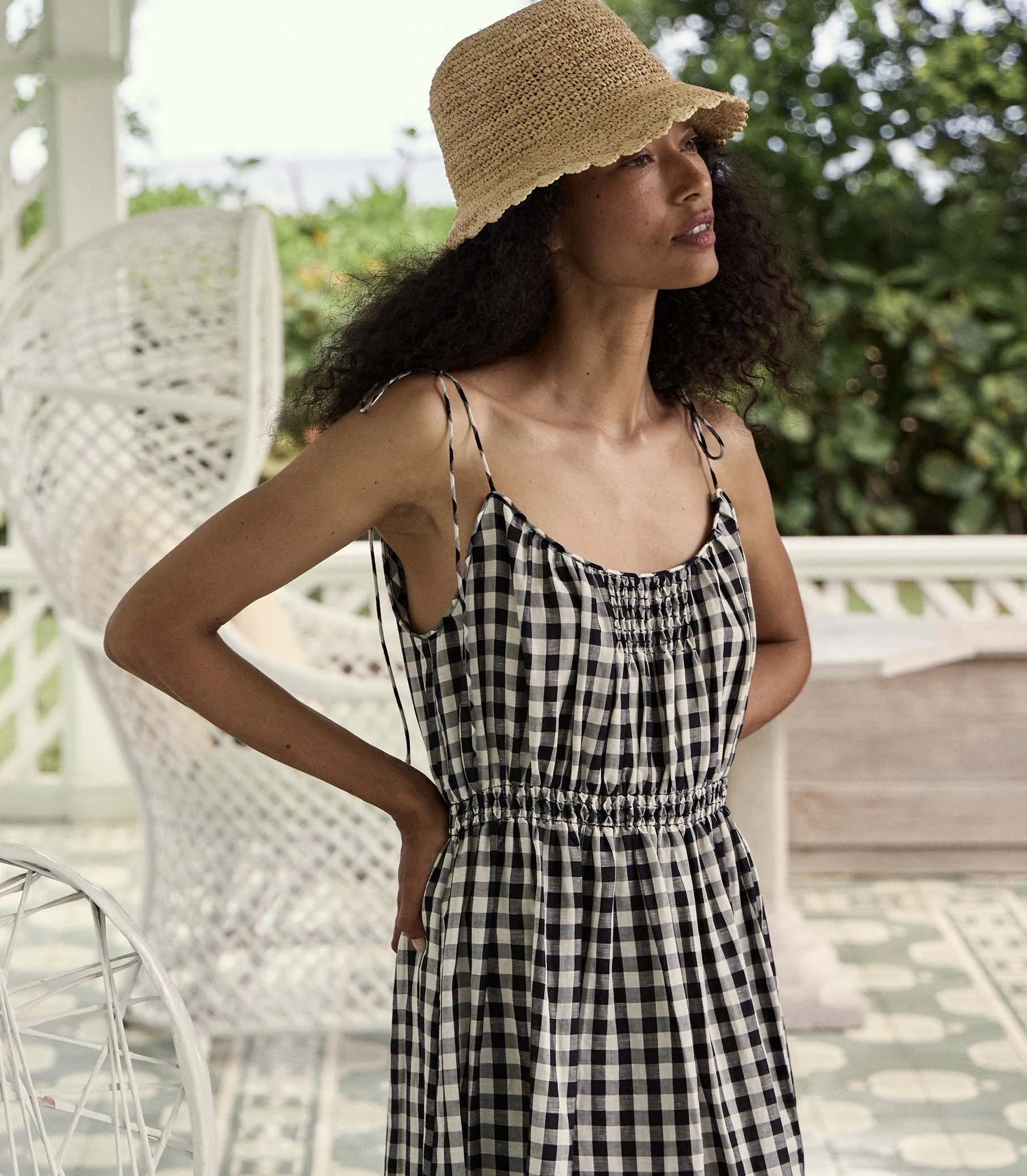 BALLOU HAT -- NATURAL RAFFIA sold by Doen product image thumbnail 3