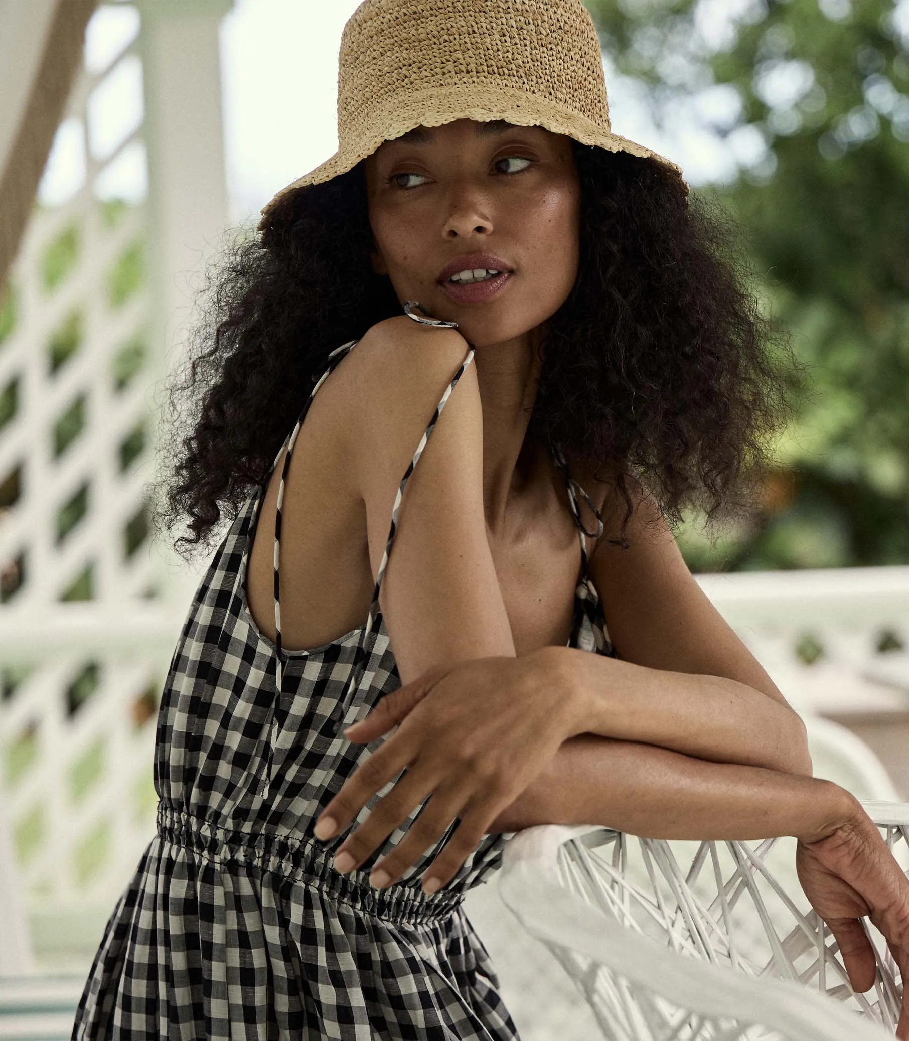 BALLOU HAT -- NATURAL RAFFIA sold by Doen product image thumbnail 2