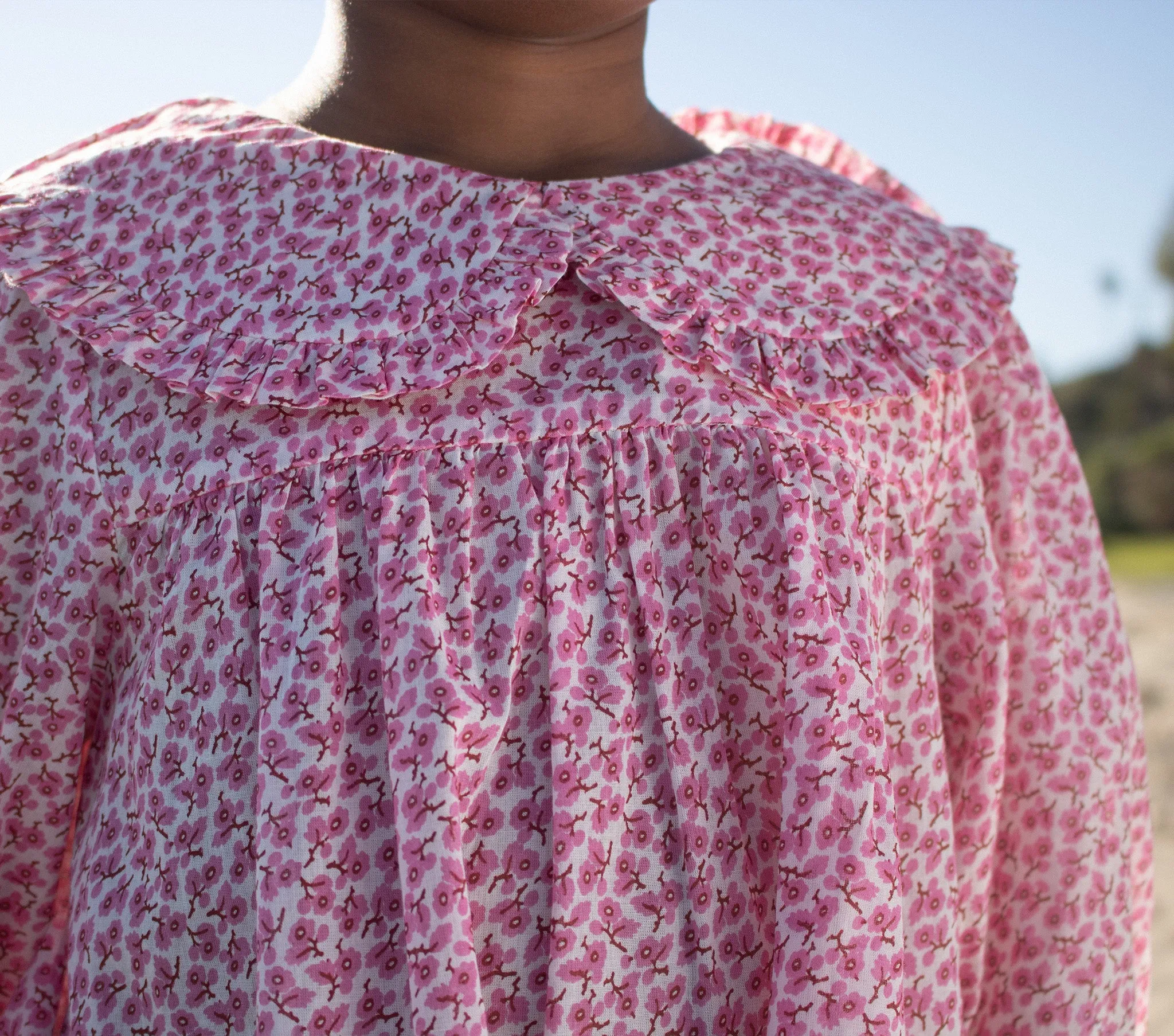 CARINE DRESS -- COSMOS HILLSIDE BLOOM sold by Doen product image thumbnail 3