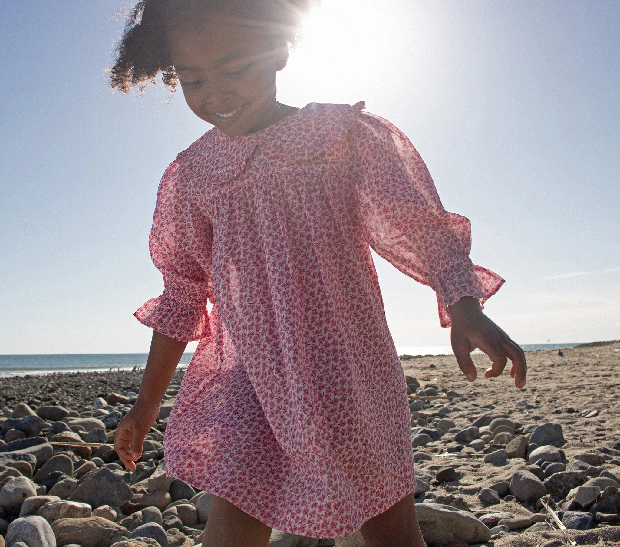 CARINE DRESS -- COSMOS HILLSIDE BLOOM sold by Doen product image thumbnail 4