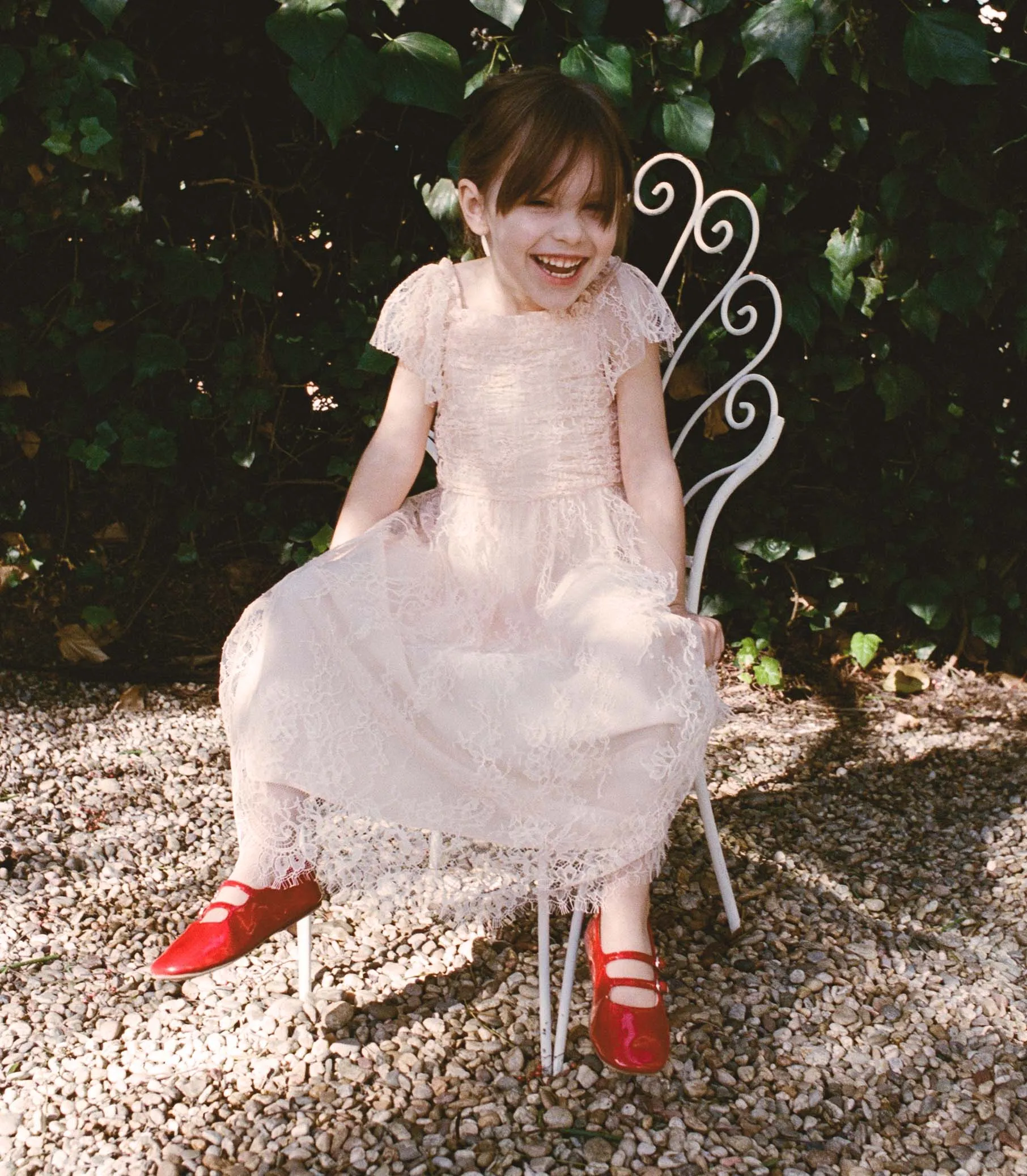 FLOWER DRESS -- PETUNIA PINK LACE sold by Doen product image thumbnail 3