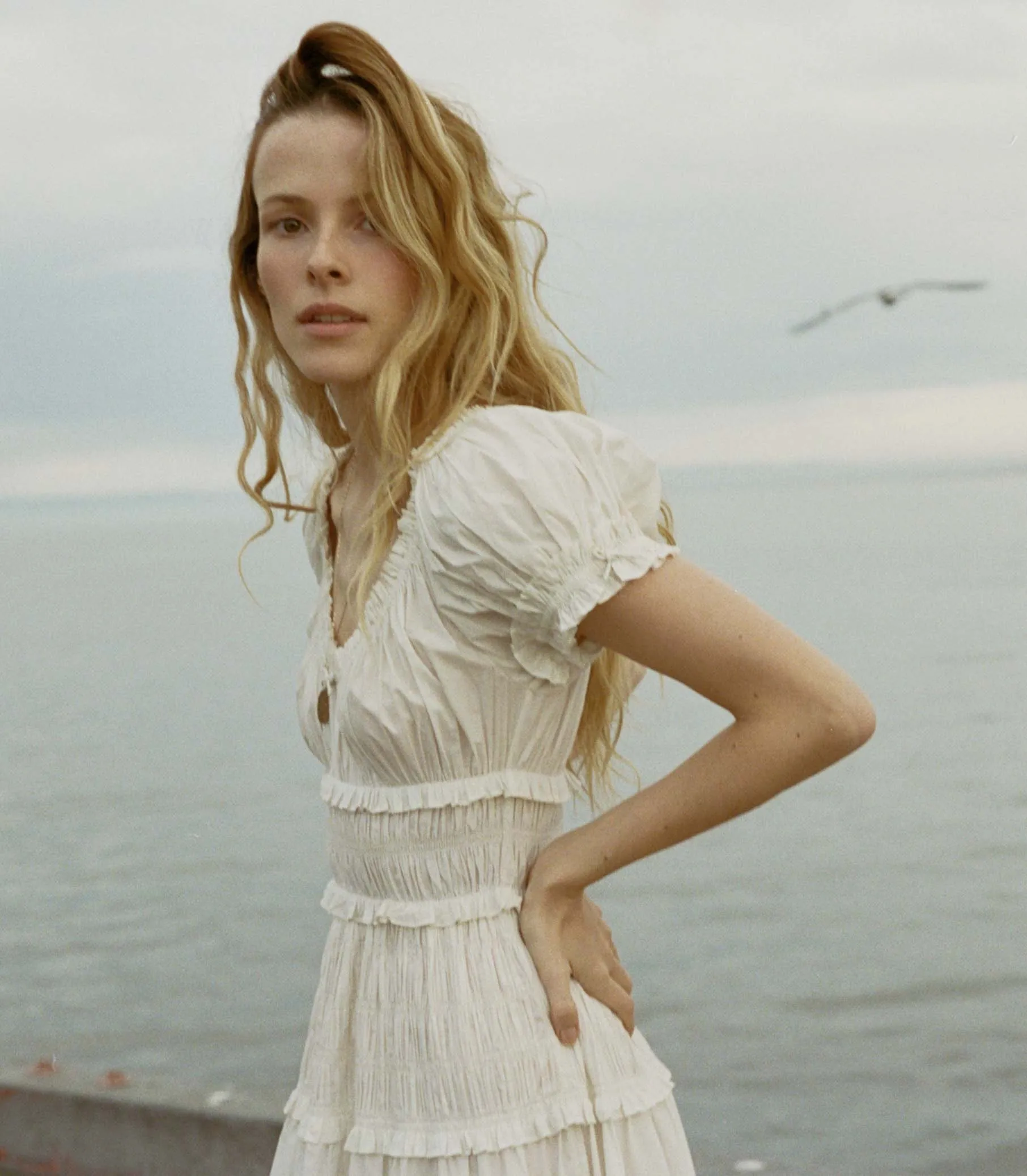 LEANNE DRESS -- SALT sold by Doen product image thumbnail 2