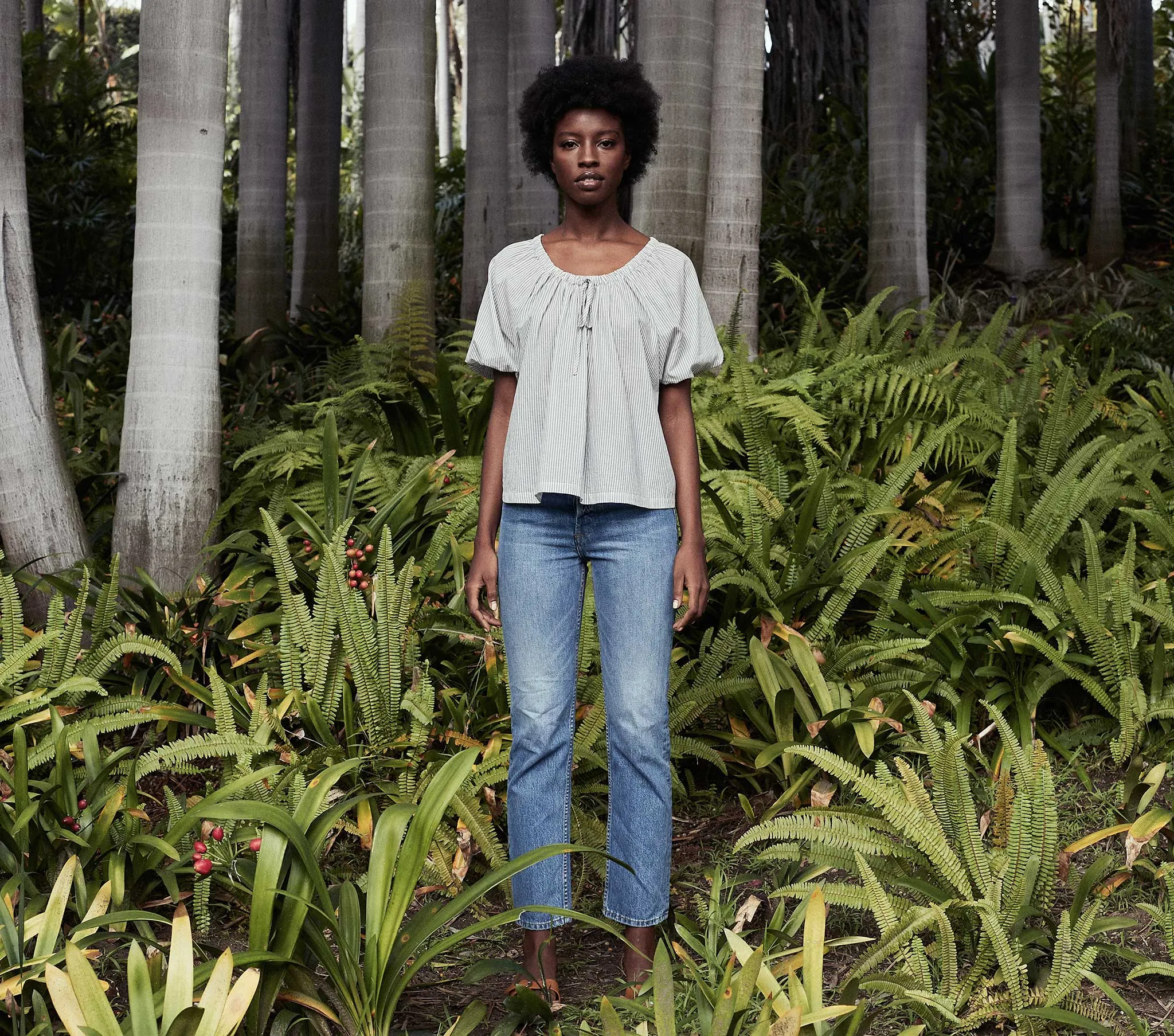 HMD -- SIA TOP -- SAVOIE STRIPE sold by Doen product image thumbnail 5