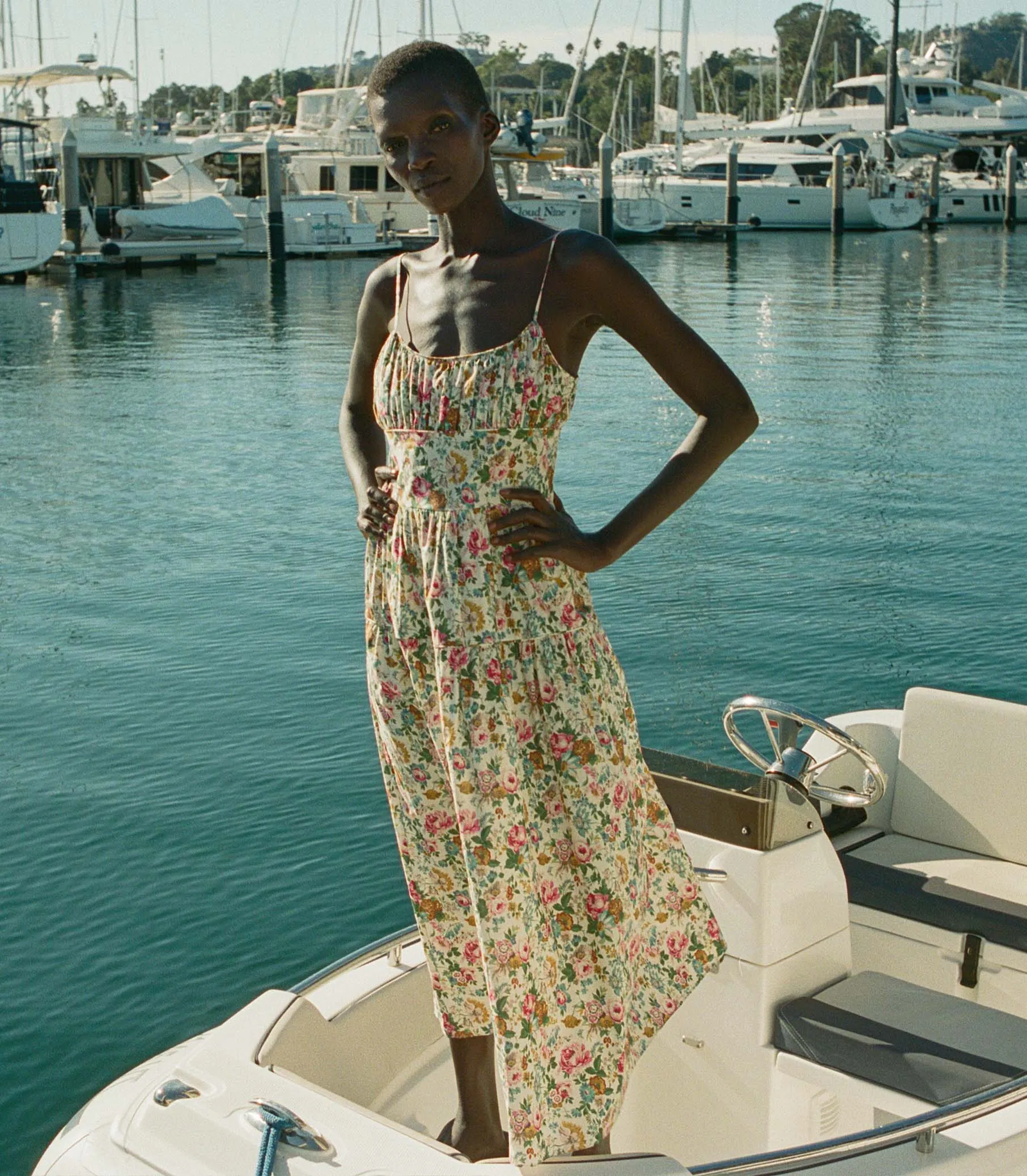 BENOIT DRESS -- LIBERTY ROSE ROMANCE sold by Doen product image thumbnail 3