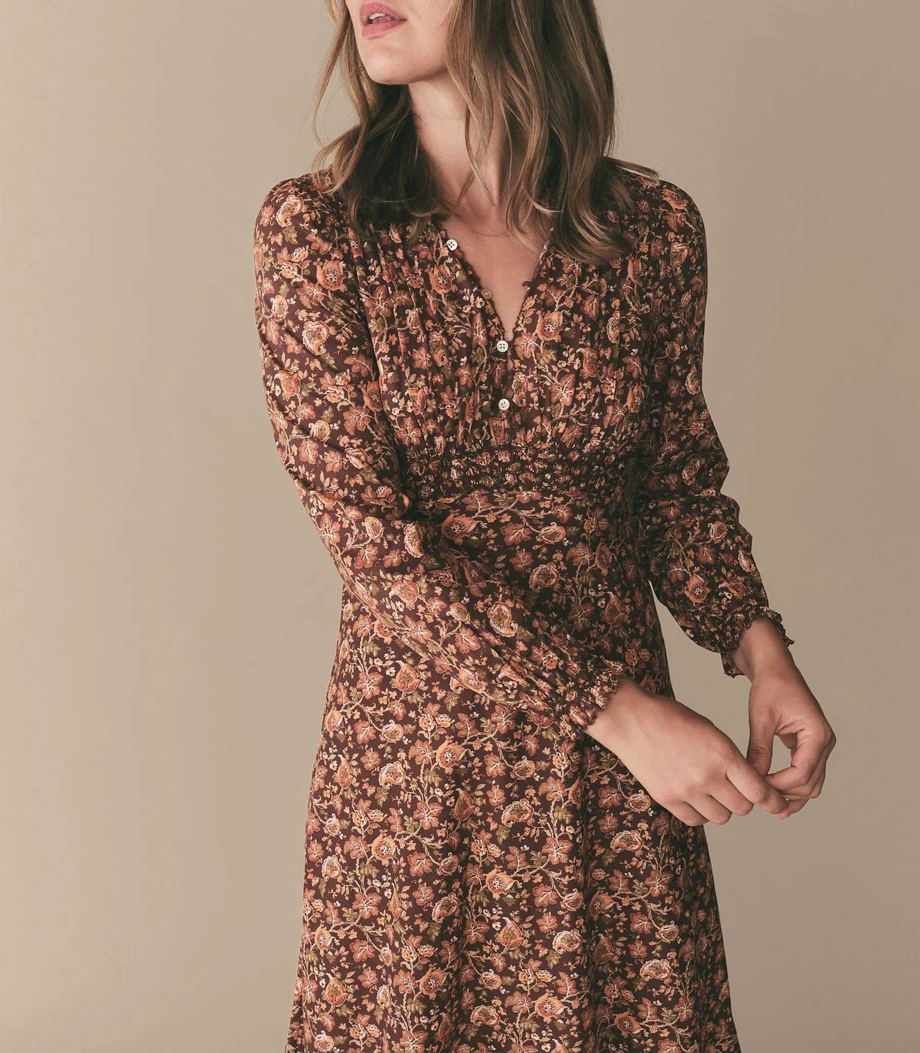 MILANA DRESS -- MULBERRY VINE FLORAL sold by Doen product image thumbnail 3