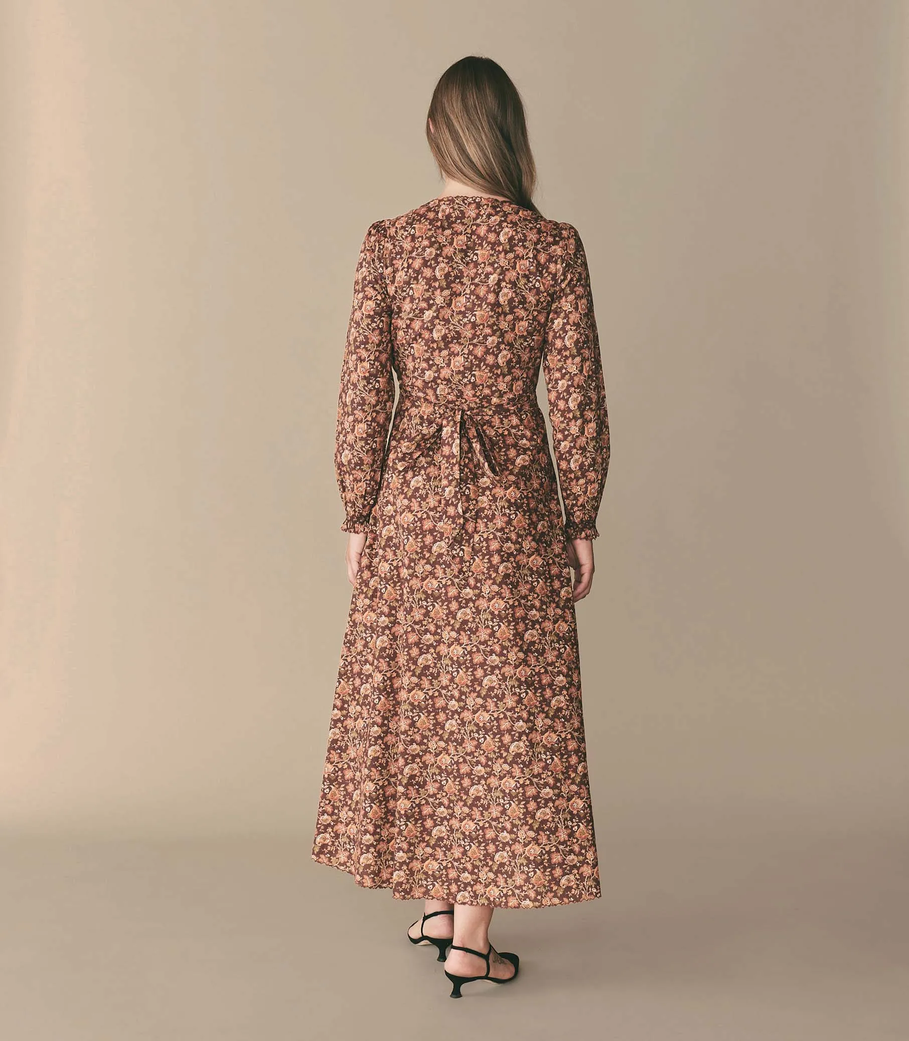 MILANA DRESS -- MULBERRY VINE FLORAL sold by Doen product image thumbnail 4