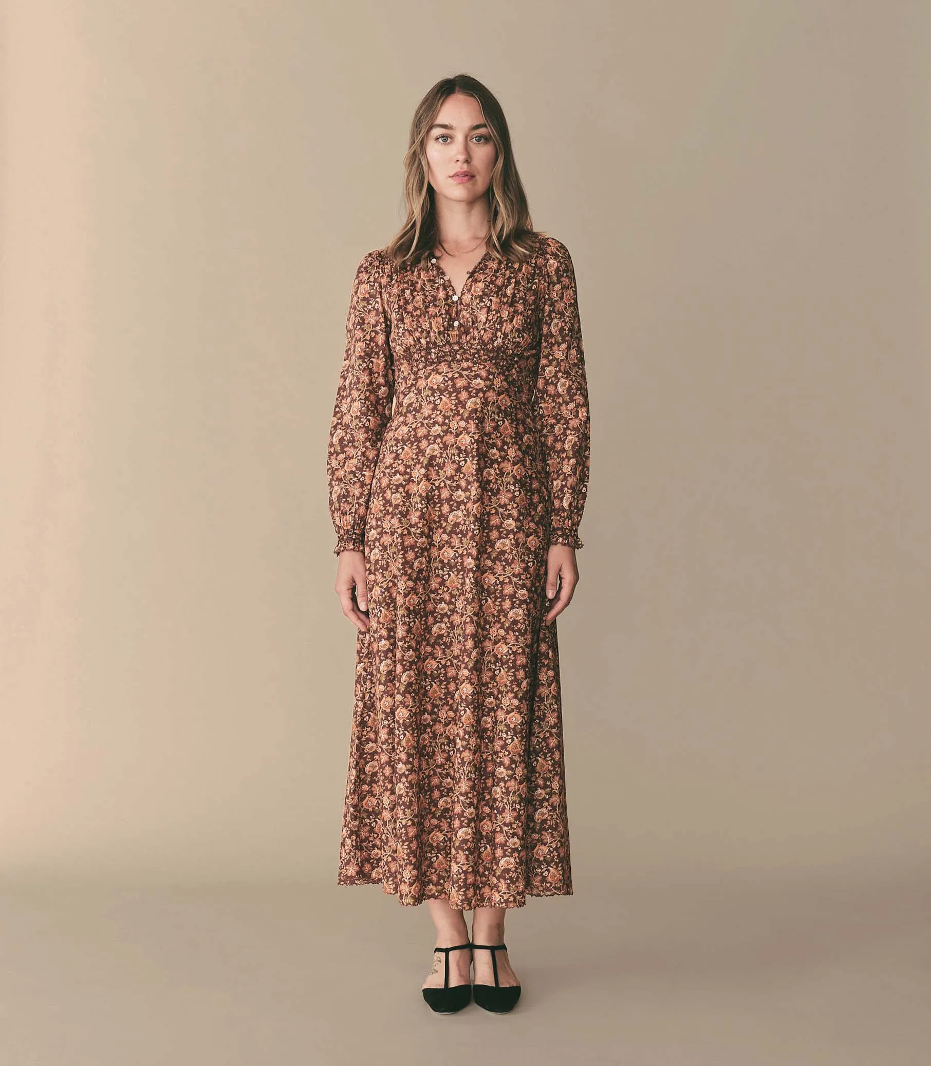 MILANA DRESS -- MULBERRY VINE FLORAL sold by Doen product image thumbnail 2