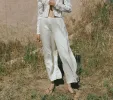 HMD -- LAVON PANT -- CREMA sold by Doen