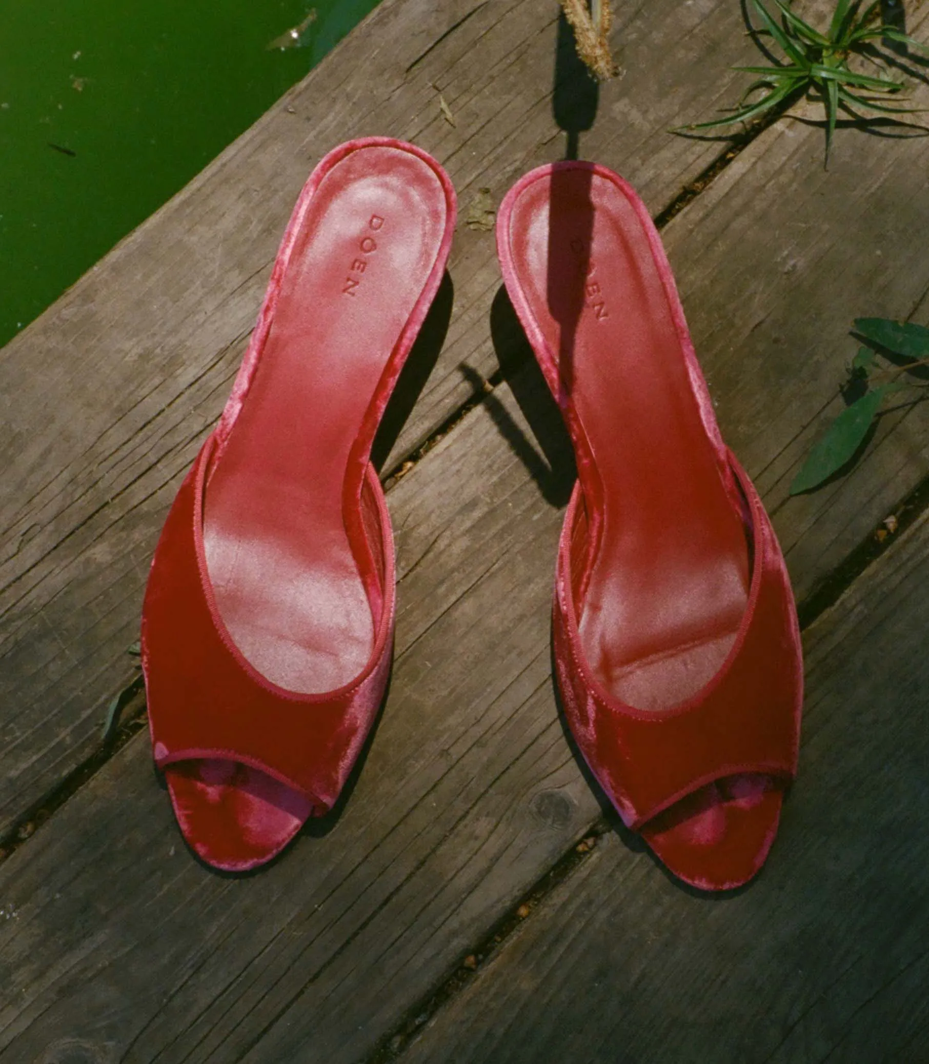 CALLIE MULE -- DAHLIA VELVET sold by Doen product image thumbnail 2