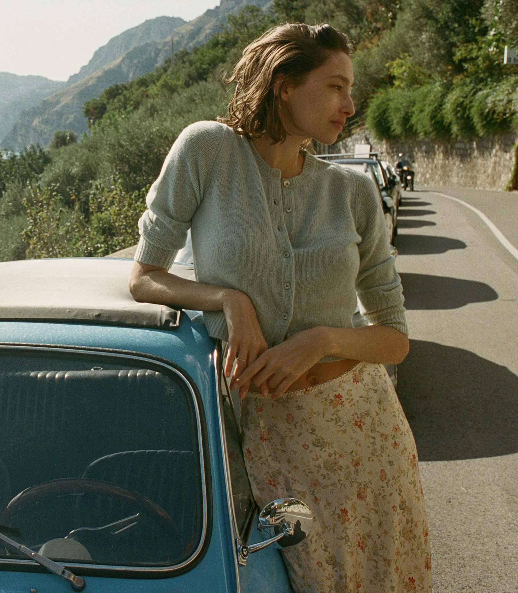 DANAE CARDIGAN -- TIDEPOOL sold by Doen product image thumbnail 5