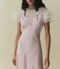EVONNA DRESS -- PURPLE THISTLE sold by Doen