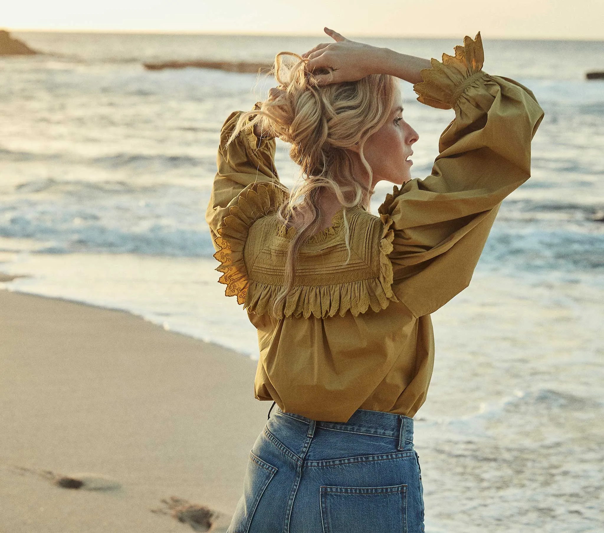 HMD -- CHAMBERY TOP -- OREGANO sold by Doen product image thumbnail 5