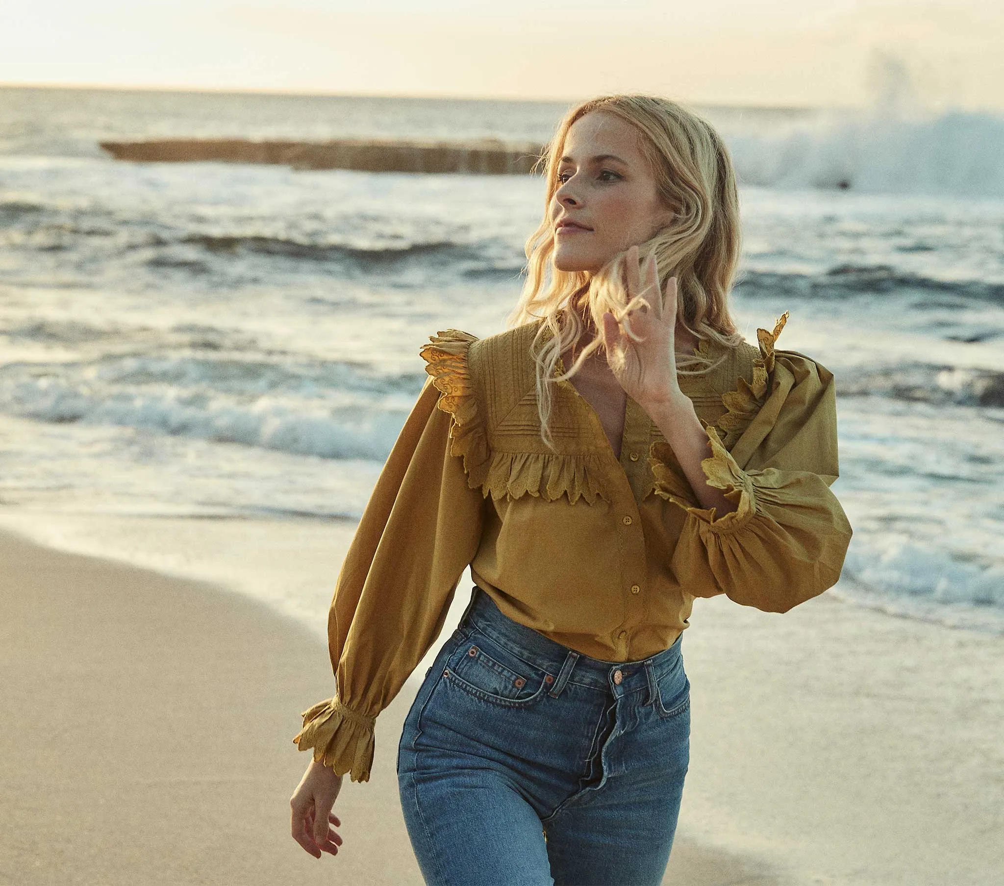 HMD -- CHAMBERY TOP -- OREGANO sold by Doen product image thumbnail 2