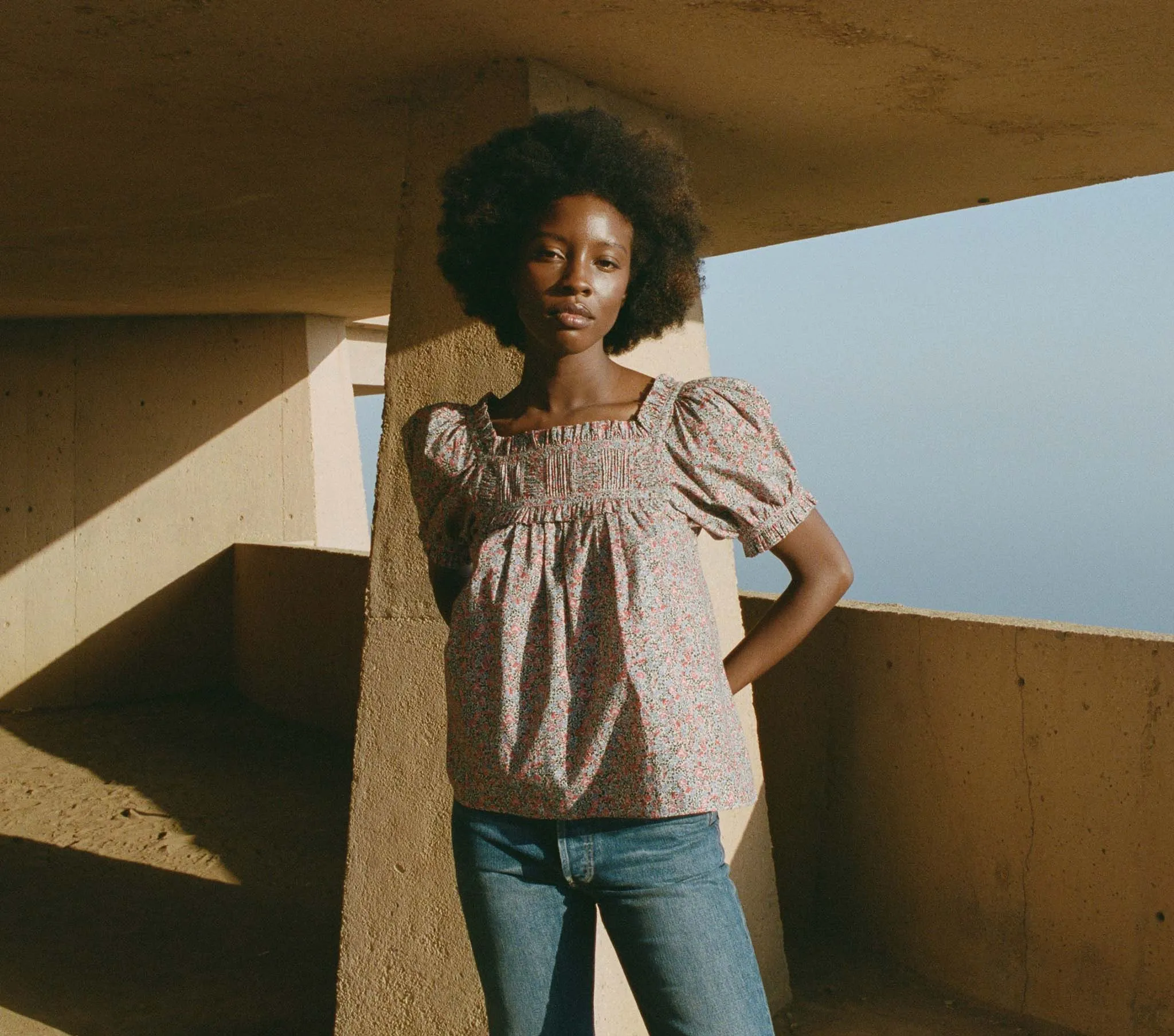 HMD -- FRANCES TOP -- PETIT JARDIN sold by Doen product image thumbnail 2