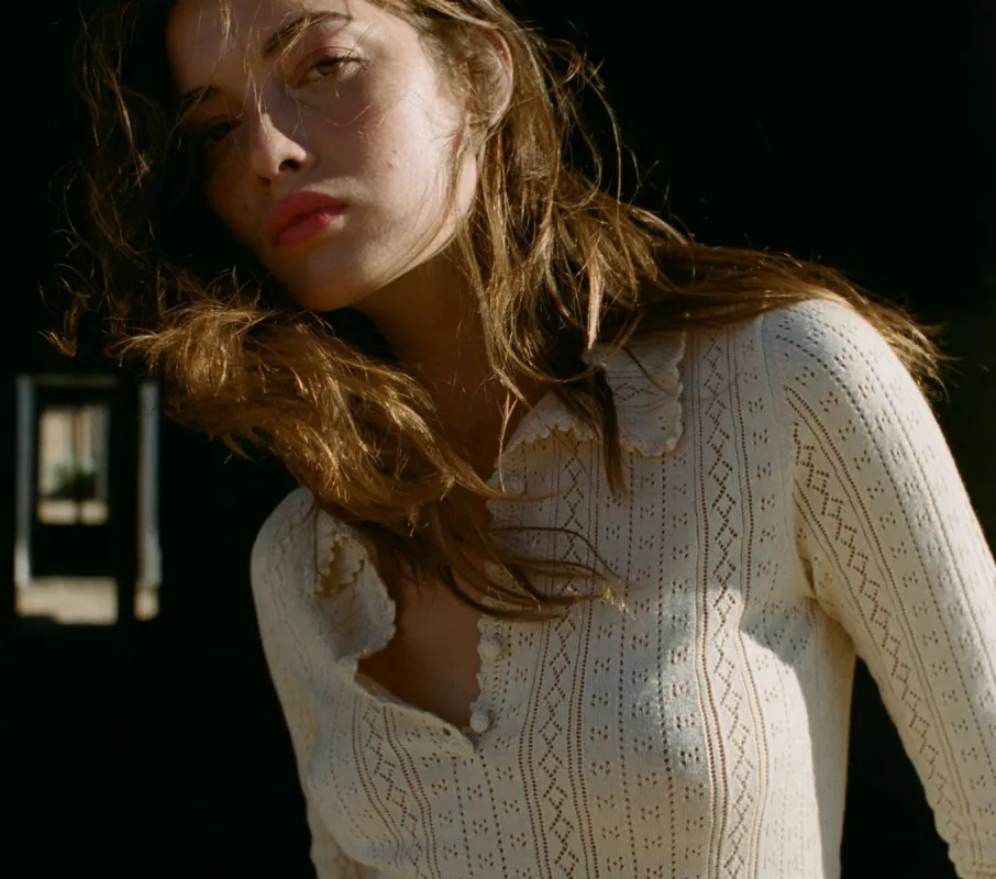 HMD -- MIA HENLEY -- CREAM sold by Doen