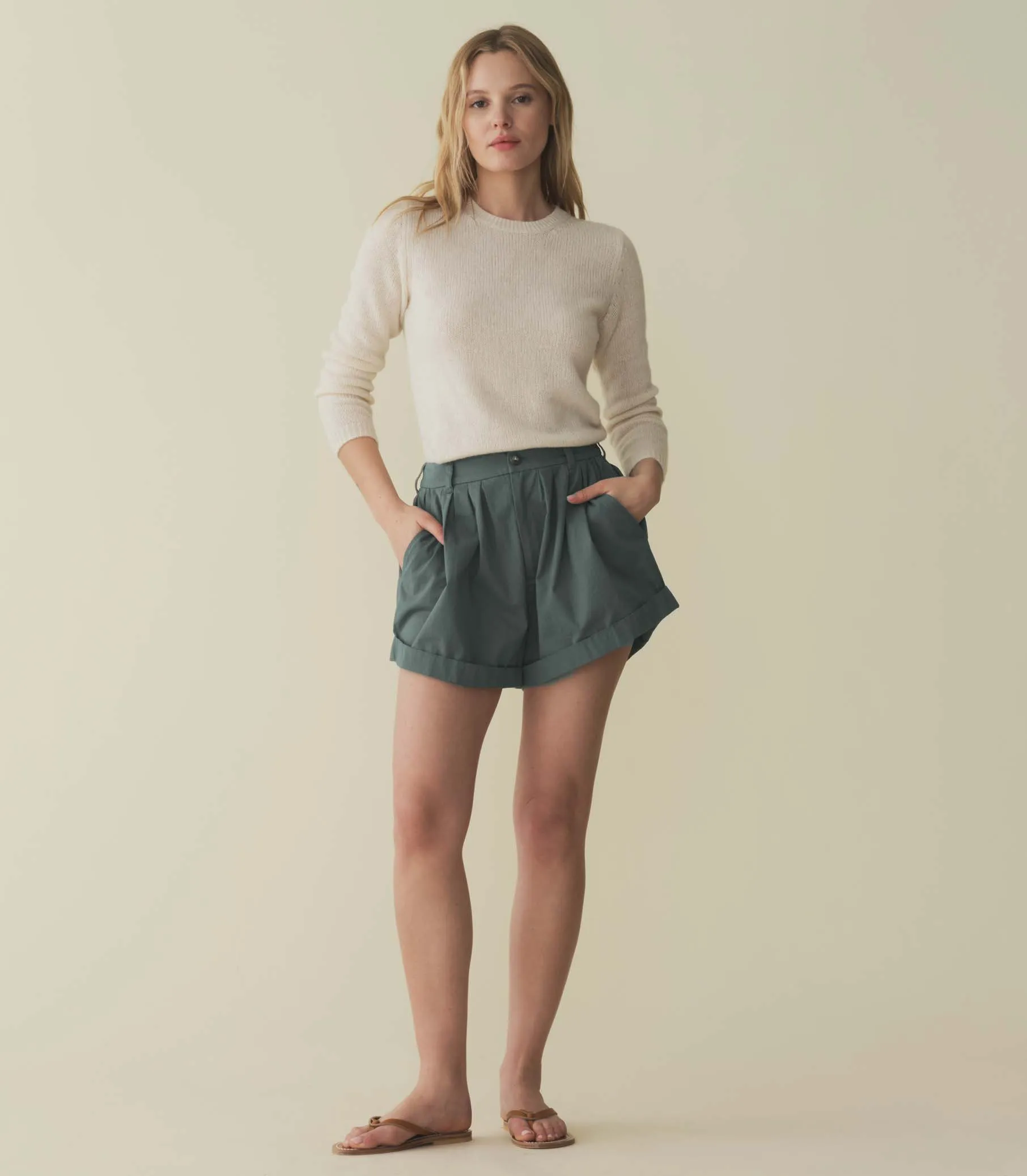 GIDEA SWEATER -- DOGWOOD sold by Doen product image thumbnail 3