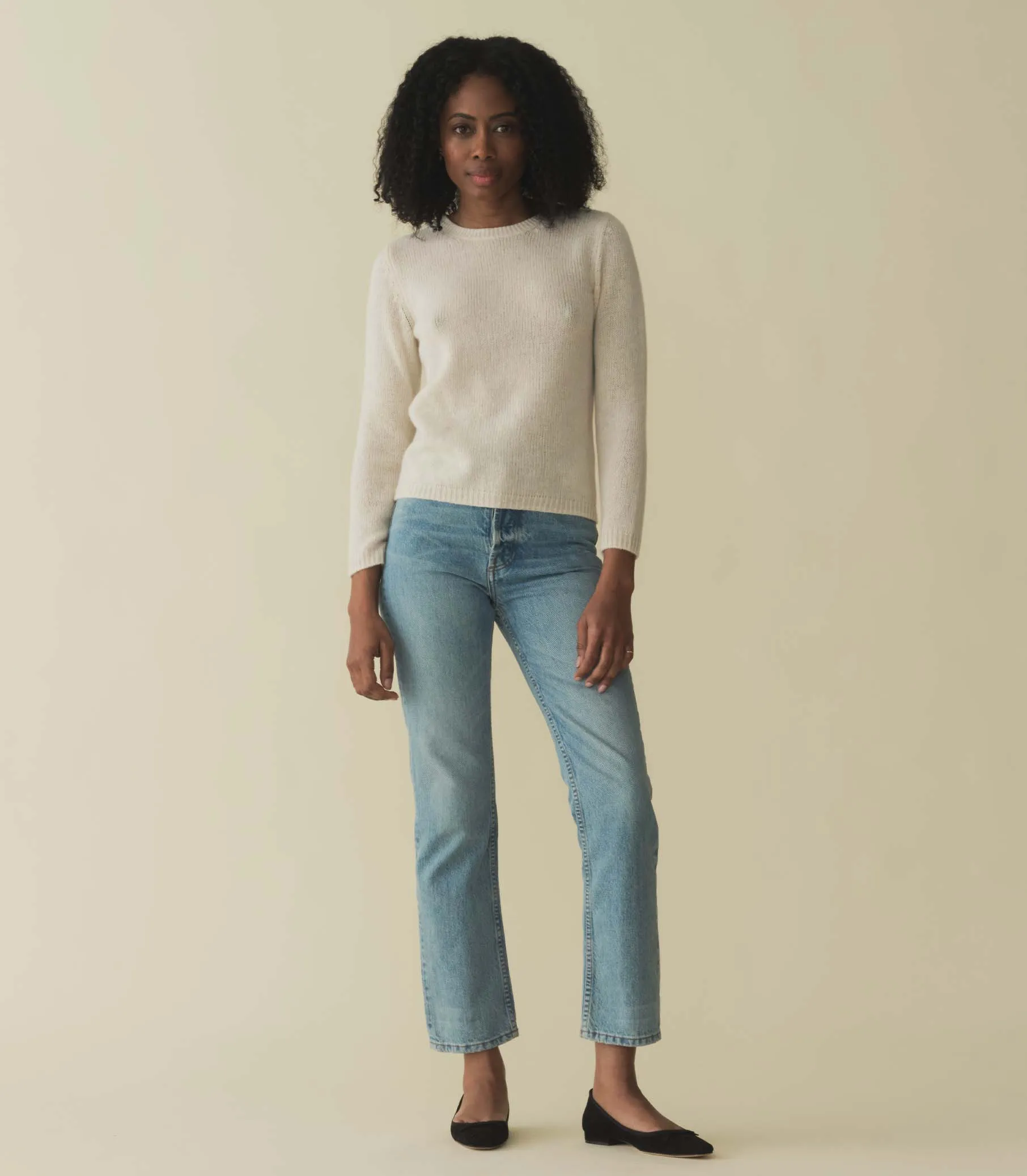 GIDEA SWEATER -- DOGWOOD sold by Doen product image thumbnail 4