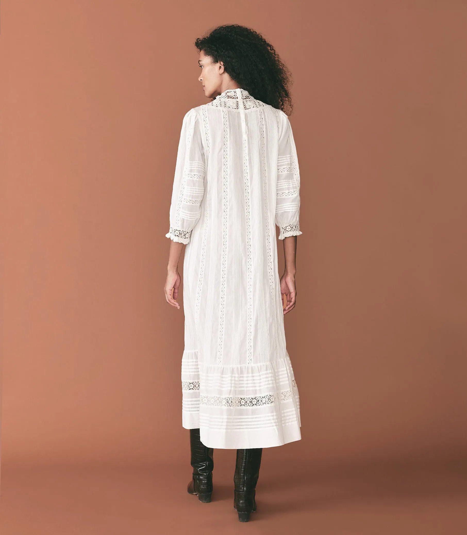 HMD -- ERNESTINA DRESS -- SALT sold by Doen product image thumbnail 3