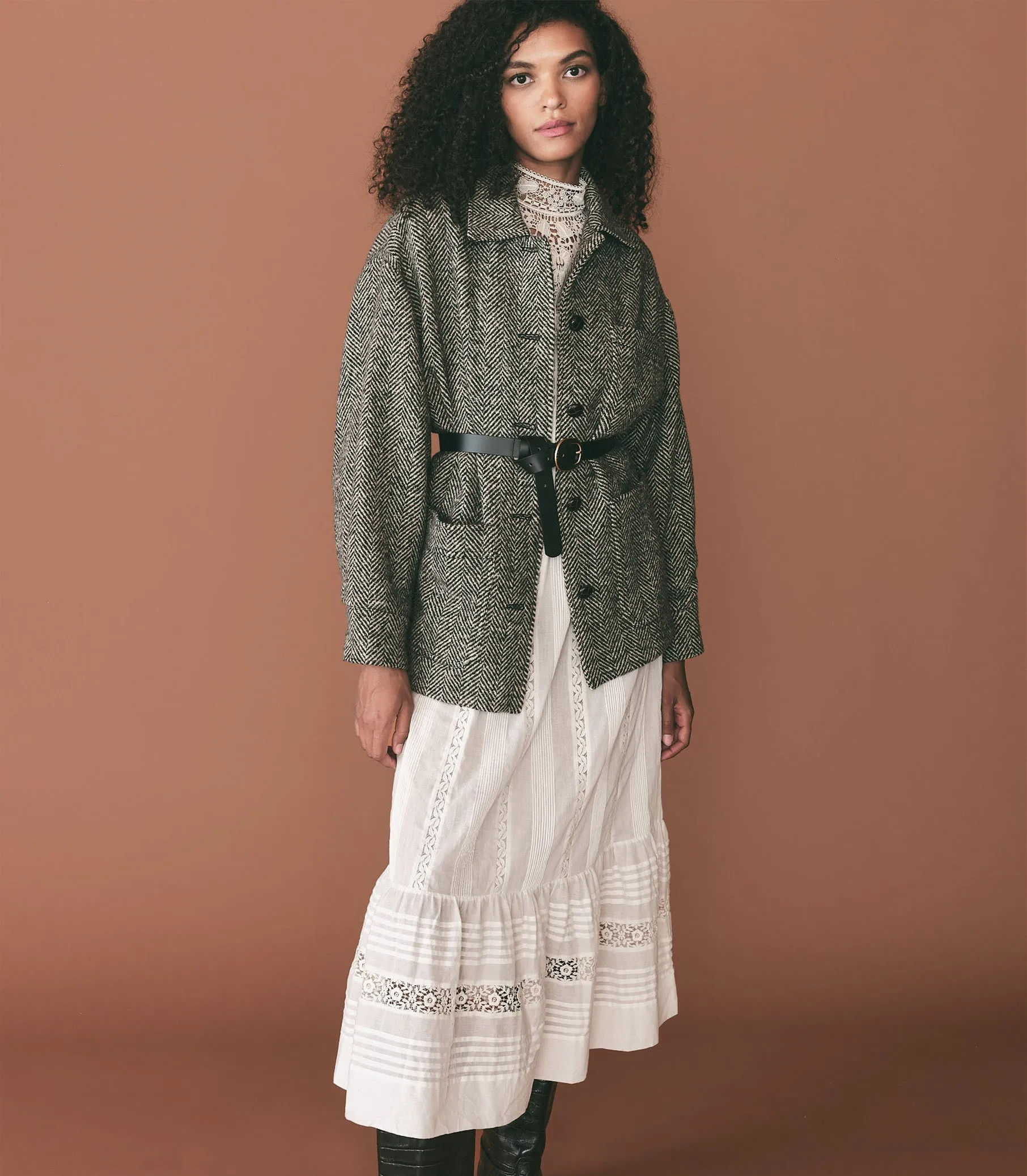 HMD -- ERNESTINA DRESS -- SALT sold by Doen product image thumbnail 4