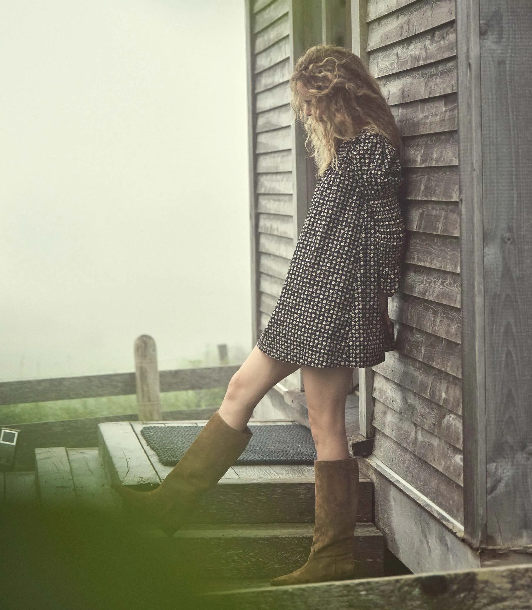 RIVIERA BOOT -- MOUTARDE SUEDE sold by Doen product image thumbnail 5