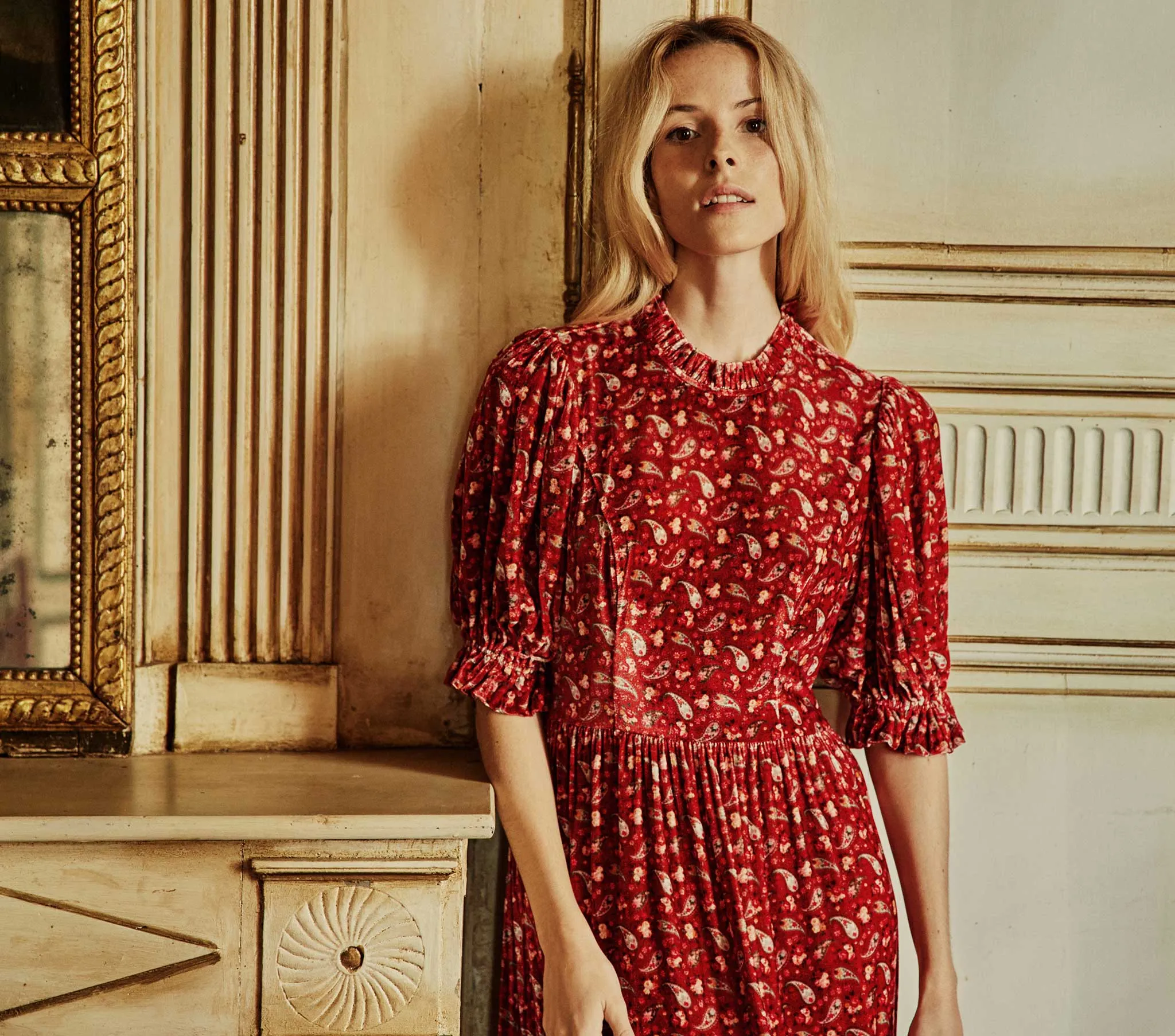 HMD -- TRIANON DRESS -- CANTERBURY PAISLEY sold by Doen product image thumbnail 5