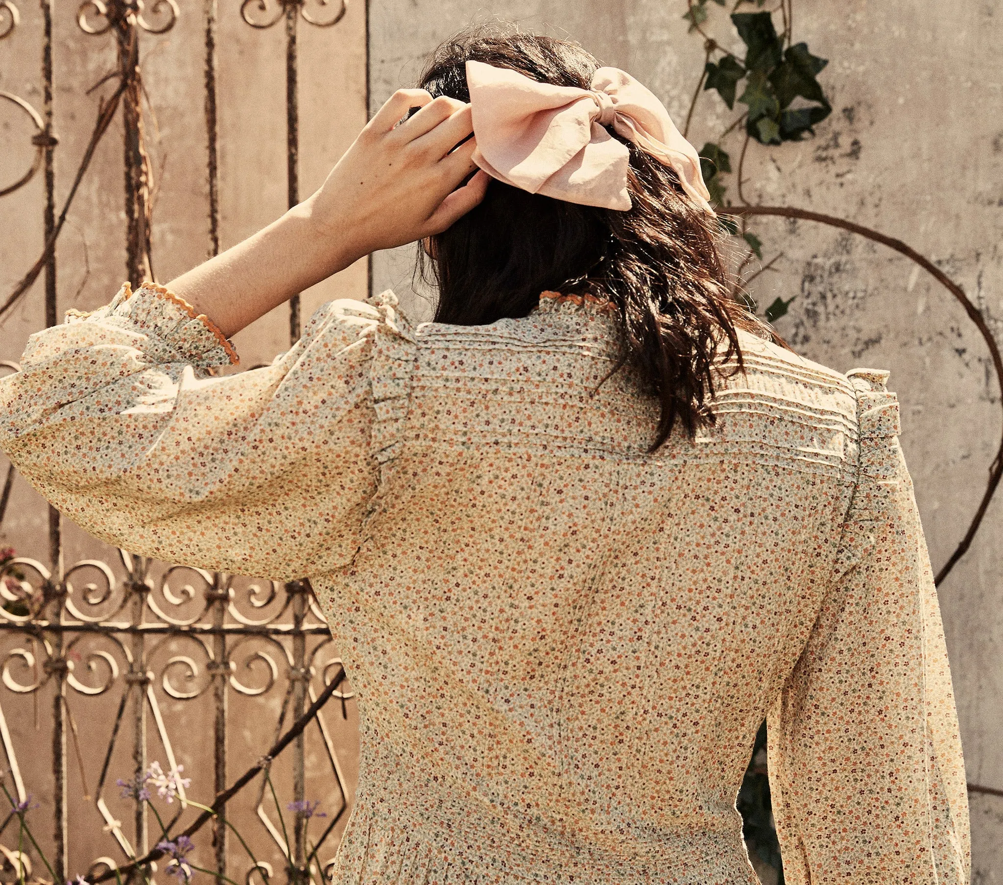 HMD -- MONET DRESS -- MUSTARD CALIFORNIA WILDFLOWER sold by Doen product image thumbnail 4