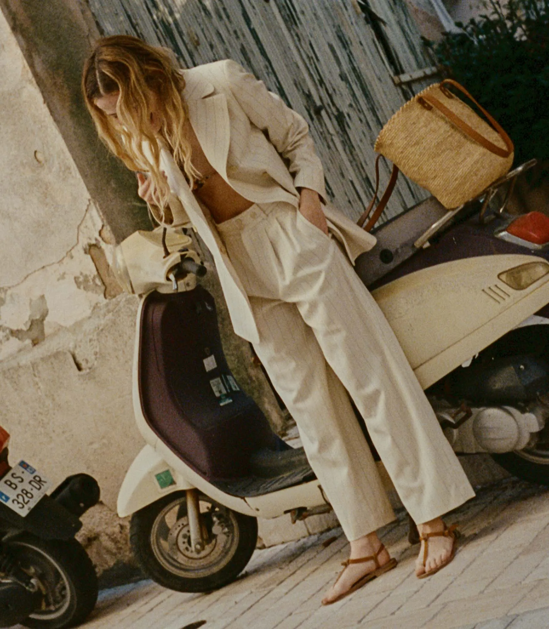 DÔEN & K.JACQUES CÔTE SANDAL -- NATUREL sold by Doen product image thumbnail 2