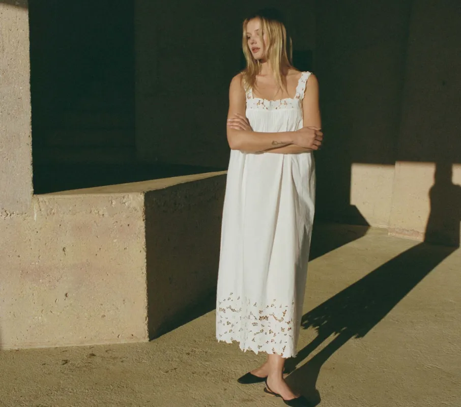HMD -- ELLEN DRESS -- SALT sold by Doen