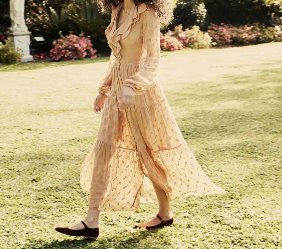 HMD -- FAYE DRESS -- ADOBE sold by Doen