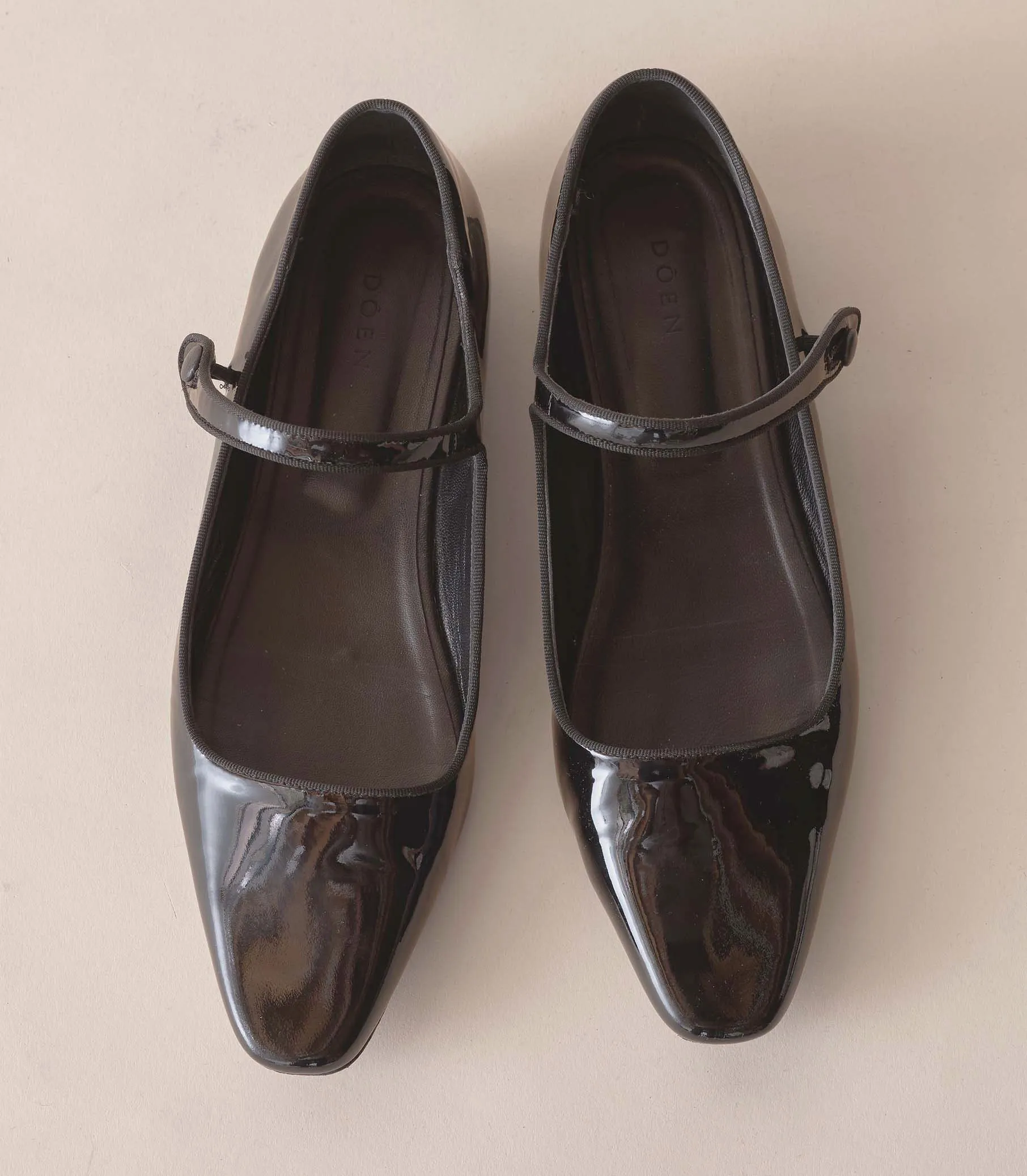 DAPHNE MARY JANE -- BLACK PATENT sold by Doen product image thumbnail 2