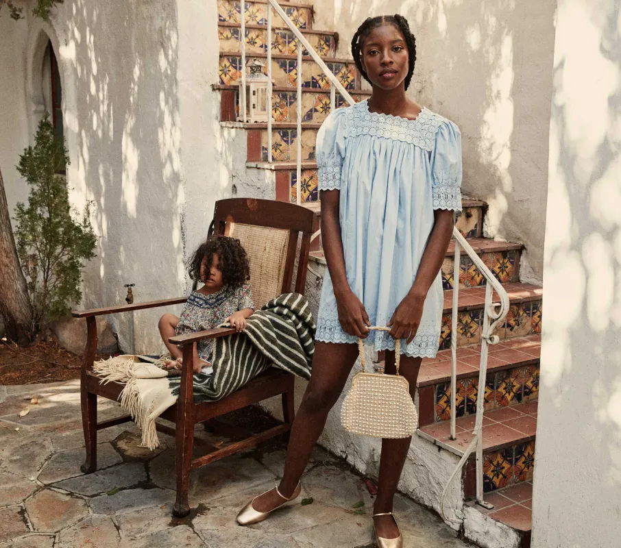 HMD -- STERLING DRESS -- BLUEBIRD sold by Doen