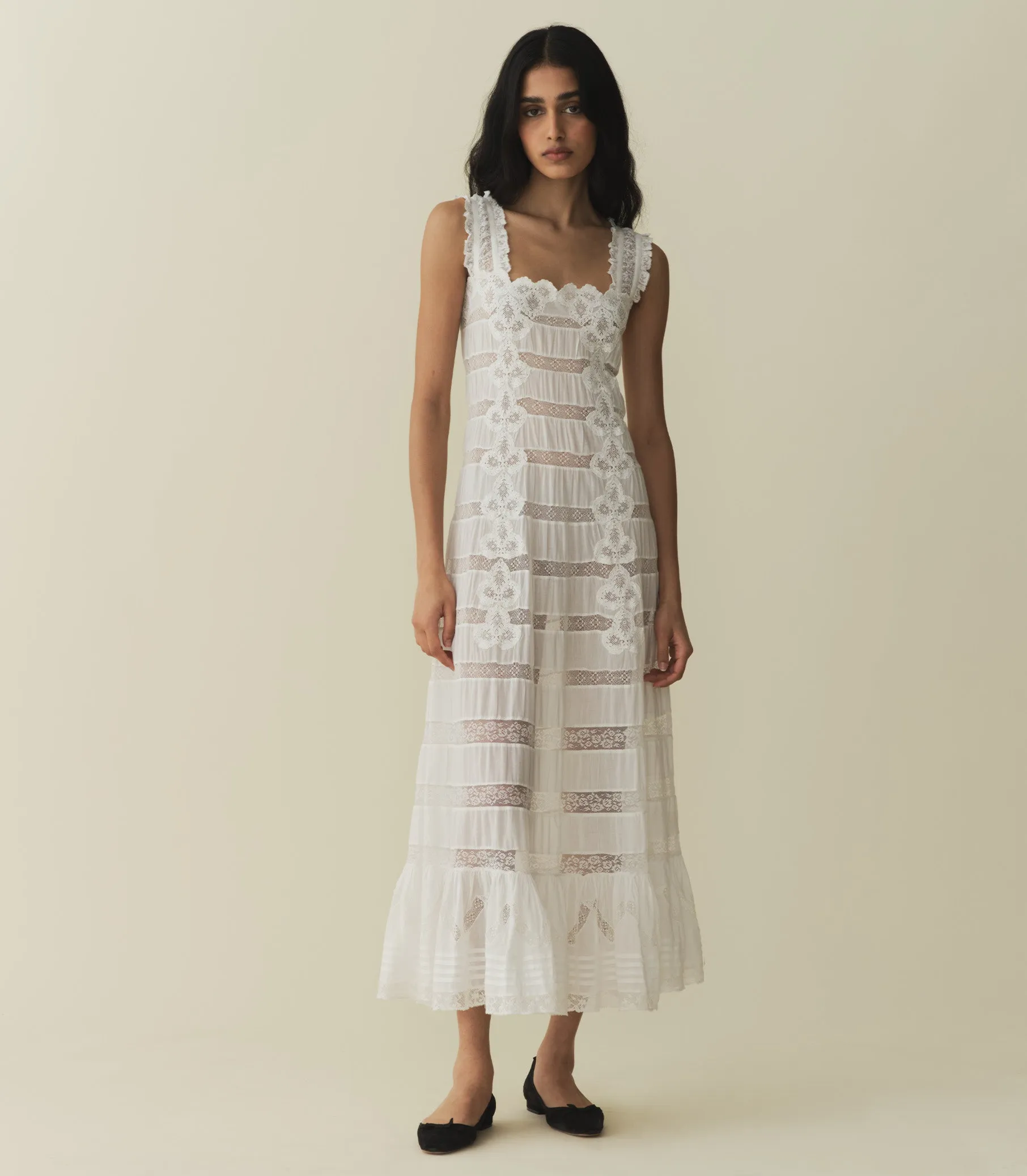ANGELETTA DRESS -- SALT sold by Doen product image thumbnail 4