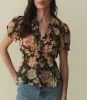 ALONA TOP -- MEADOW MIRAGE sold by Doen