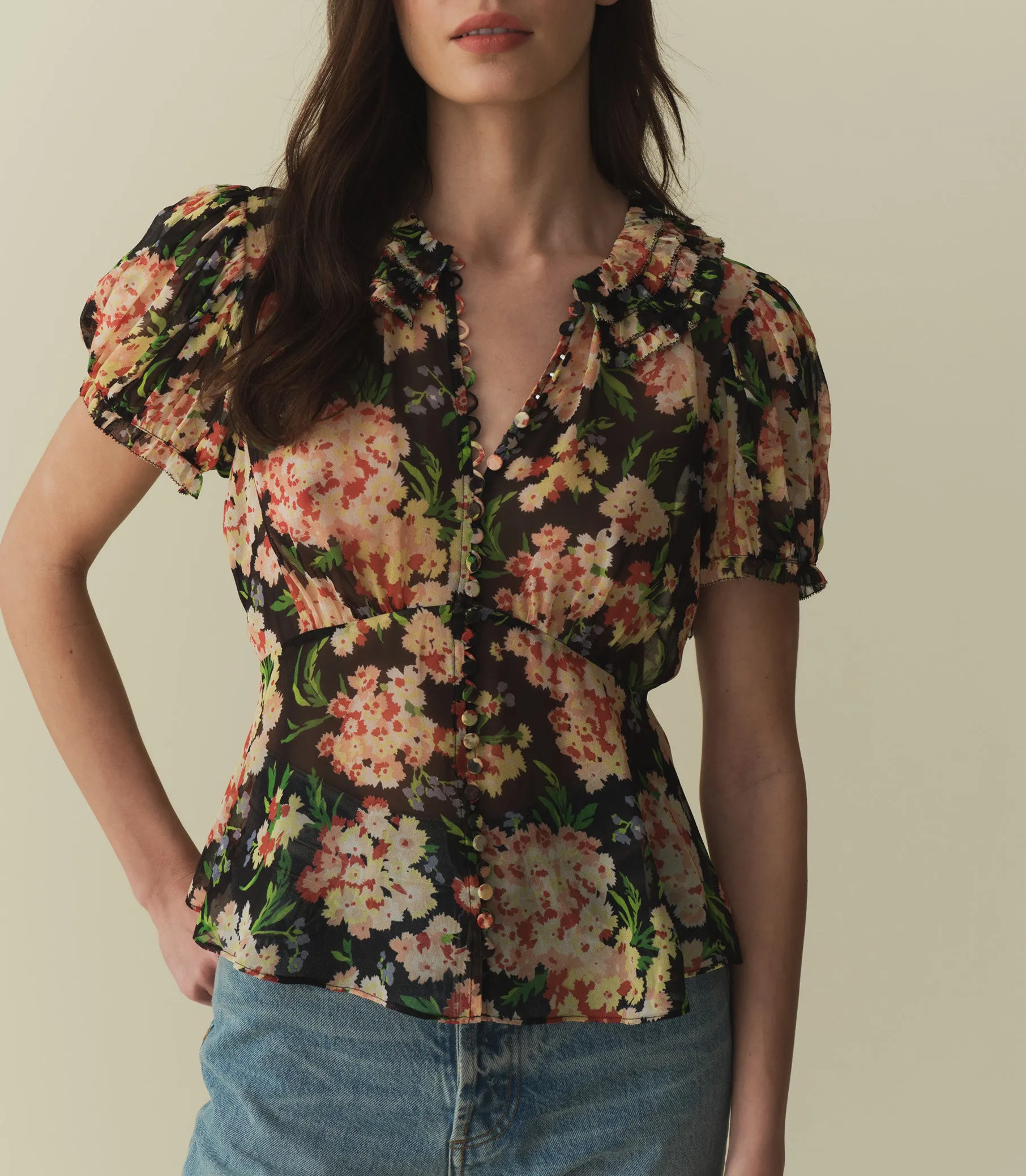 ALONA TOP -- MEADOW MIRAGE | Parallel