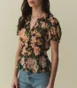 ALONA TOP -- MEADOW MIRAGE sold by Doen