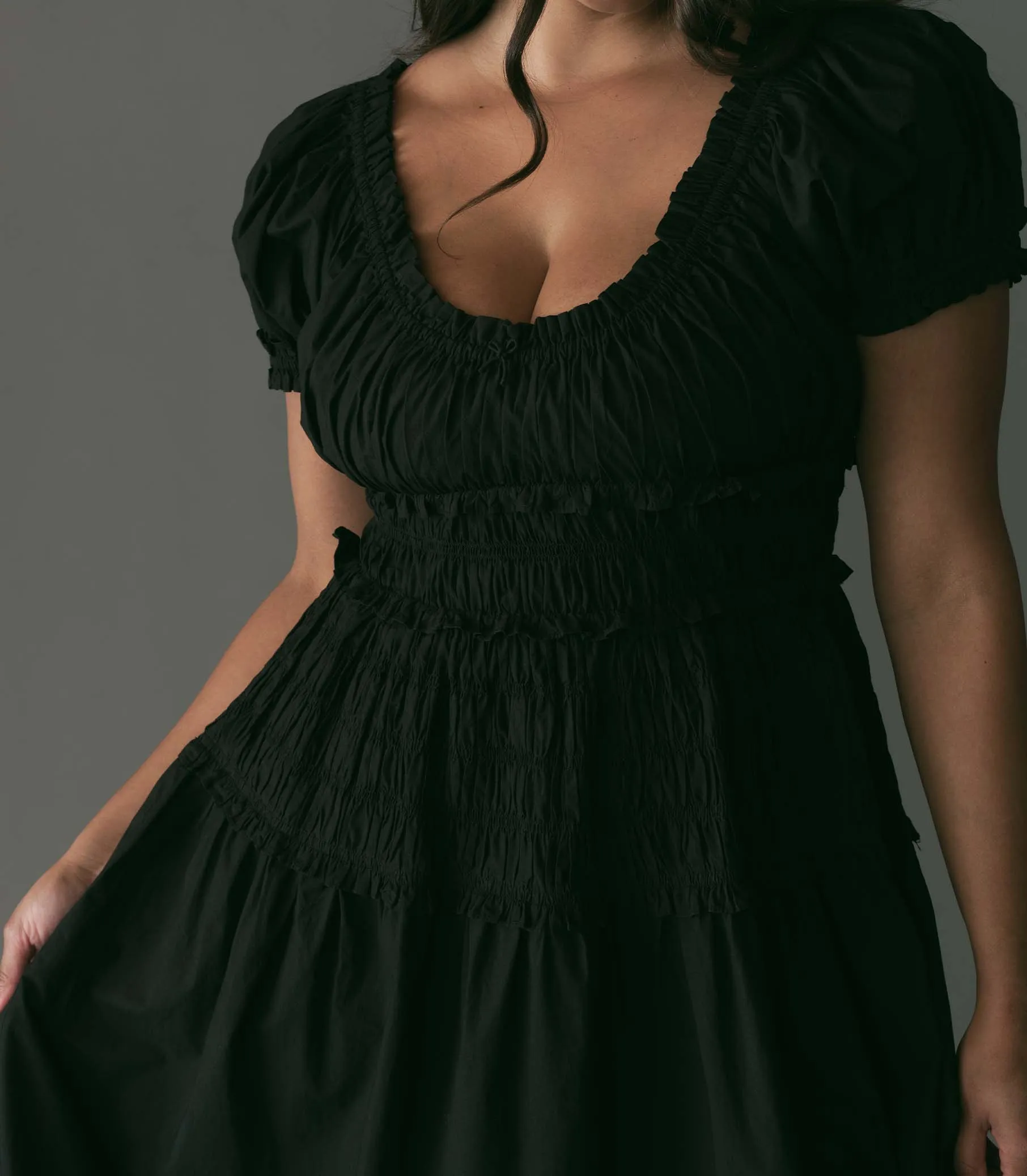 LEANNE DRESS -- BLACK sold by Doen product image thumbnail 5