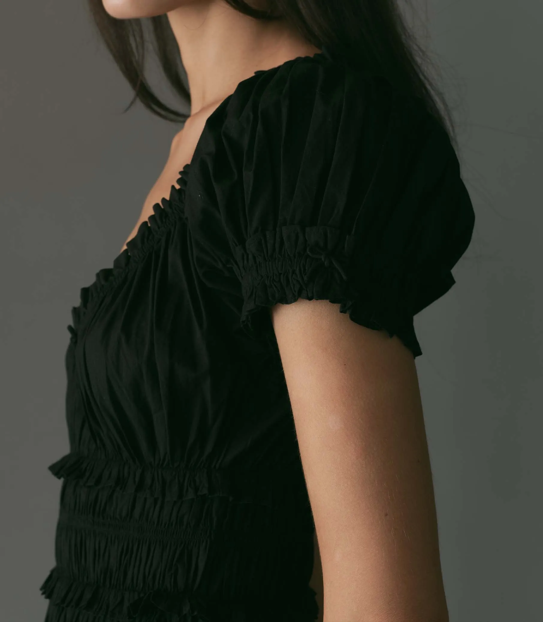 LEANNE DRESS -- BLACK sold by Doen product image thumbnail 2