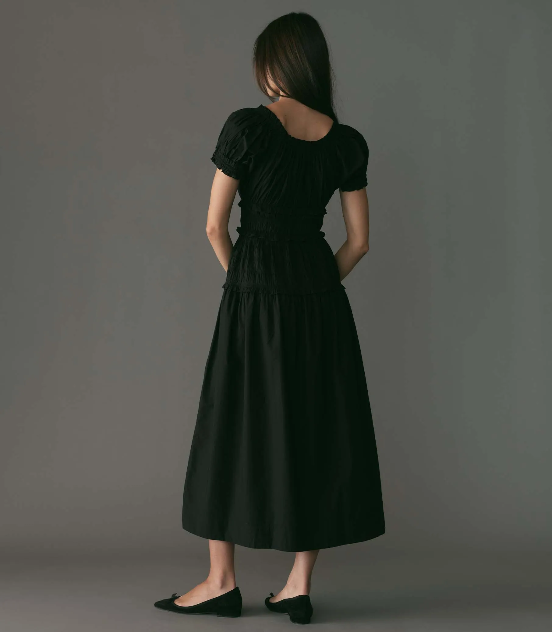 LEANNE DRESS -- BLACK sold by Doen product image thumbnail 3