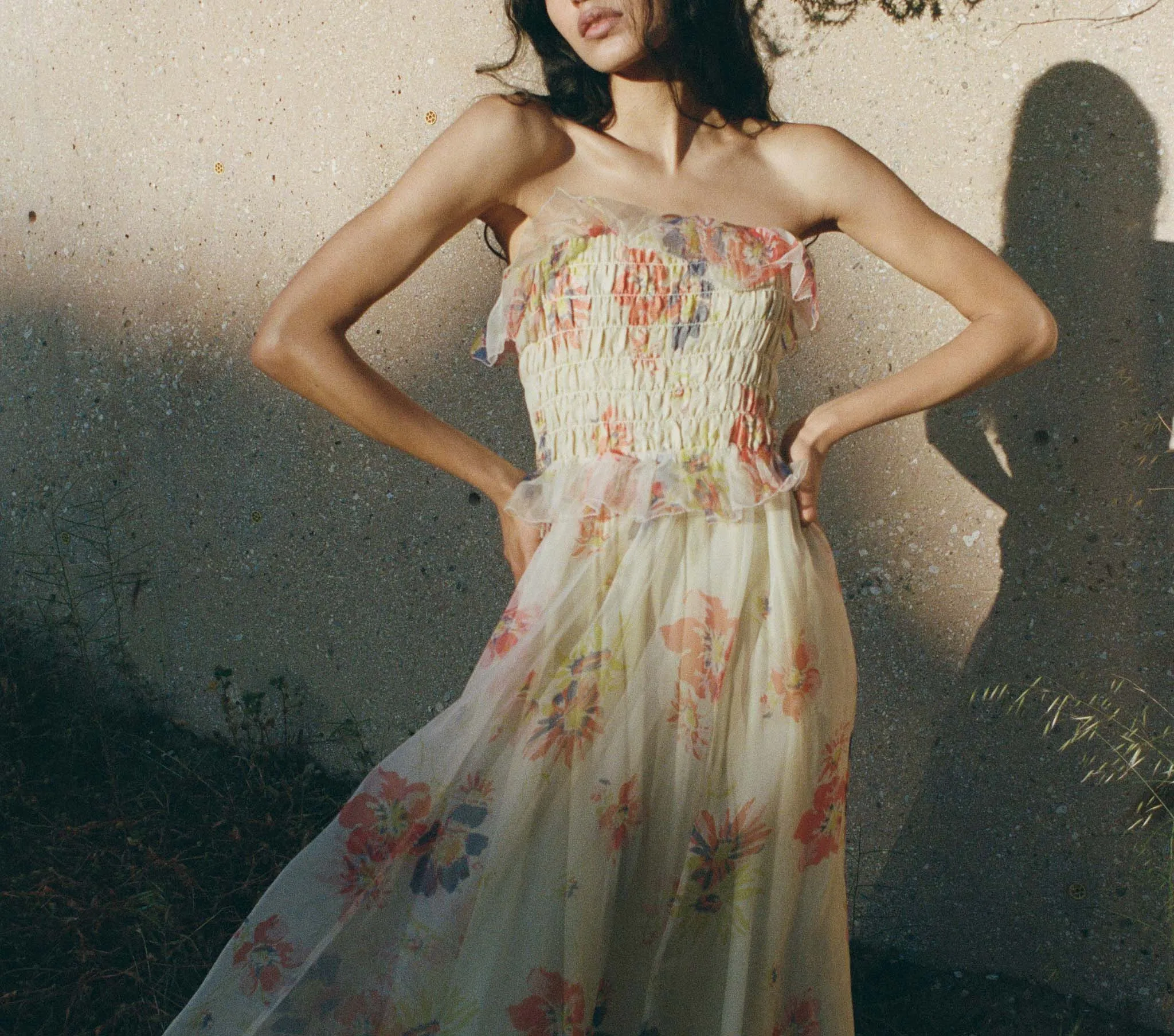 AURELIE DRESS -- SWEET GARDENIA sold by Doen product image thumbnail 3