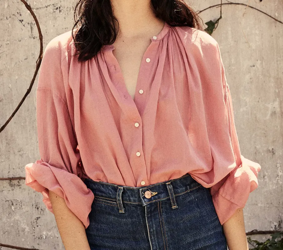 HMD -- THE JANE BLOUSE -- BON BON sold by Doen