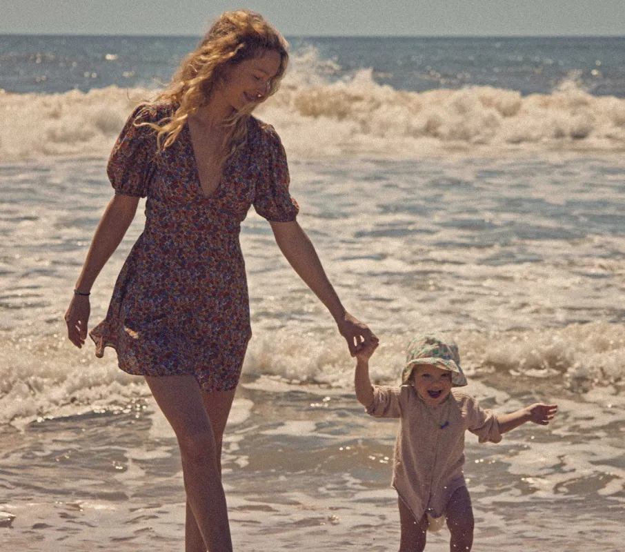 HMD -- EMILIA DRESS -- WILDFLOWER MEADOW sold by Doen