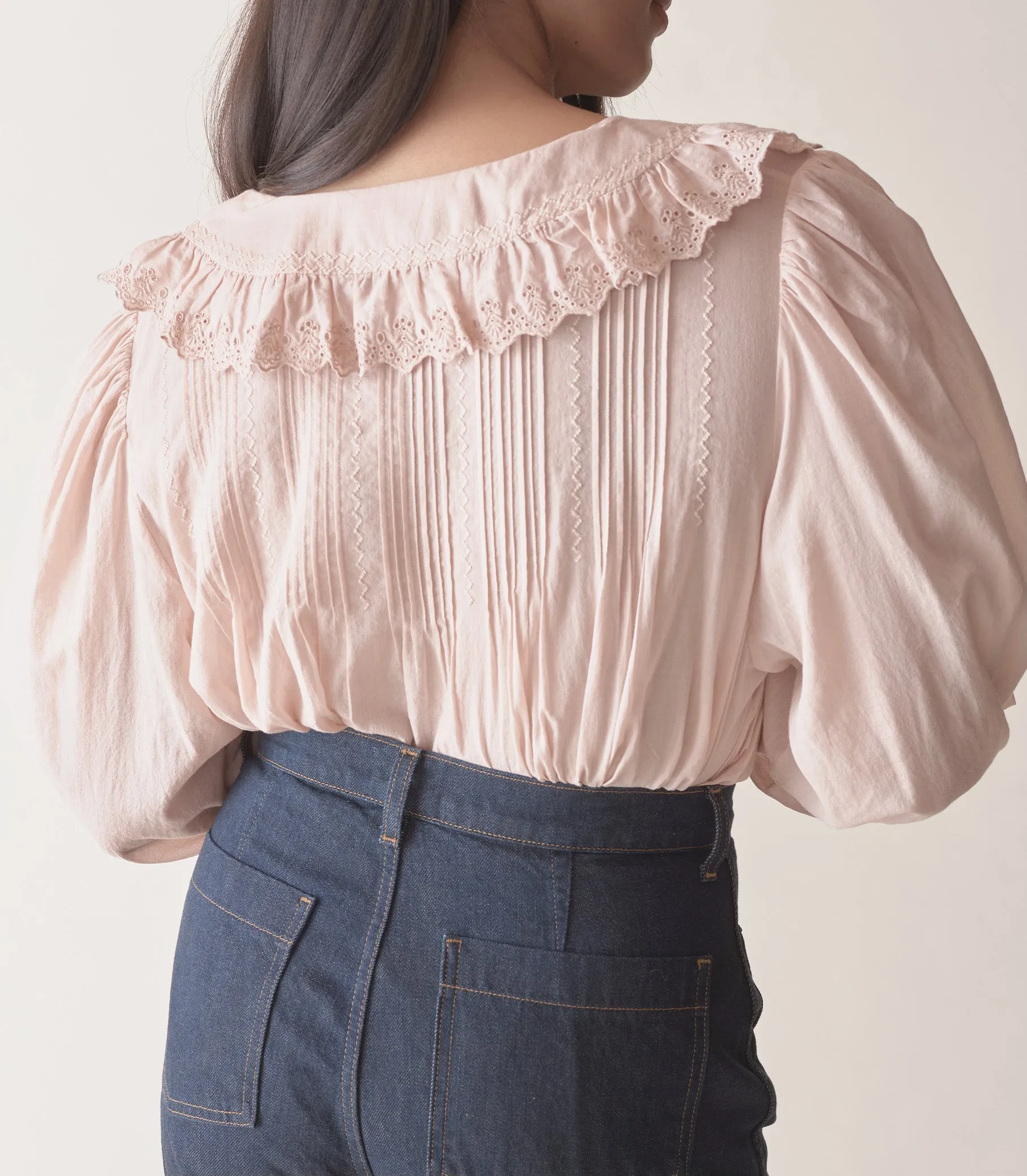 HMD -- HELENE TOP -- SUNDRIED ROSE sold by Doen product image thumbnail 5