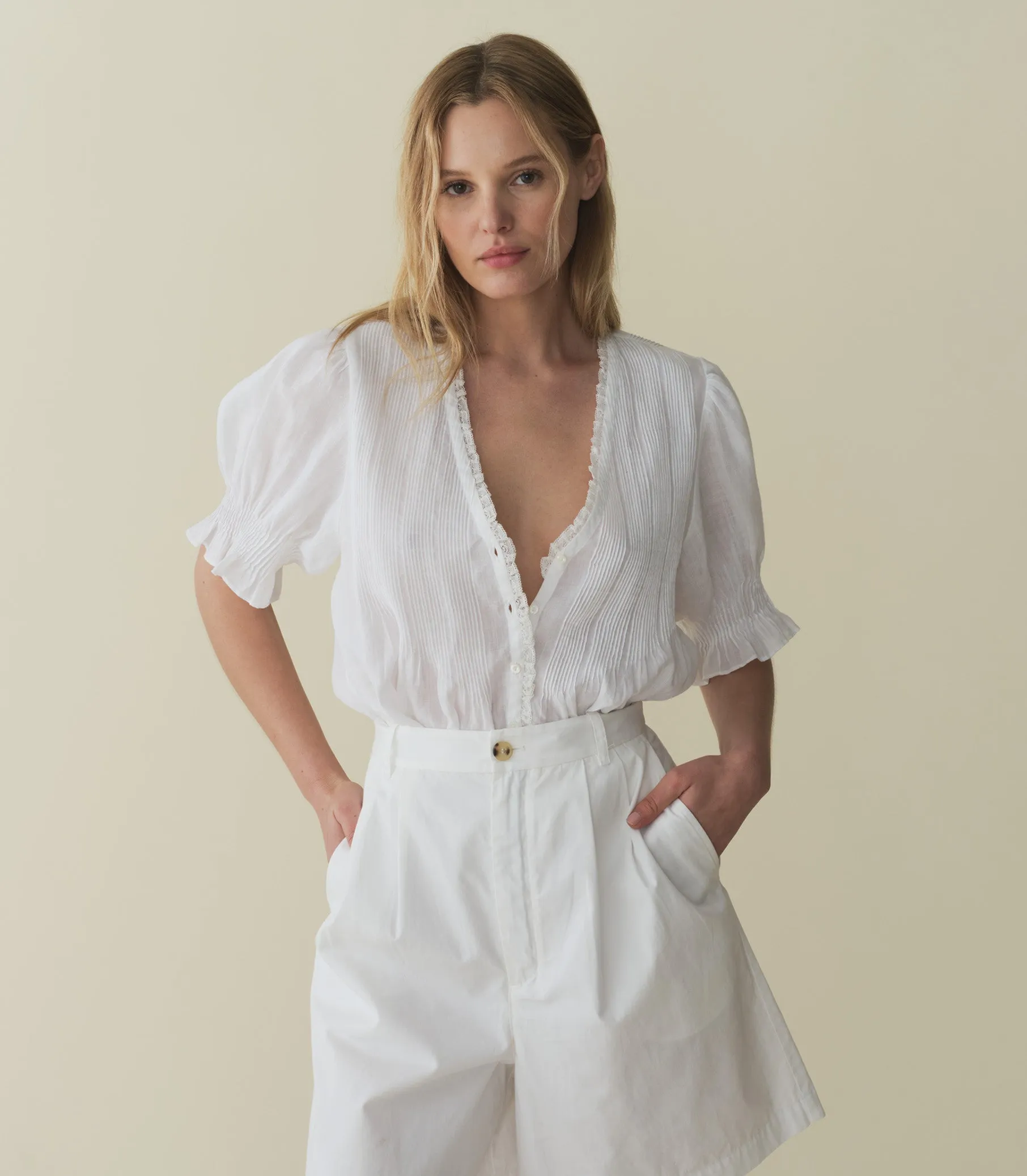 KARLIE TOP -- SALT sold by Doen