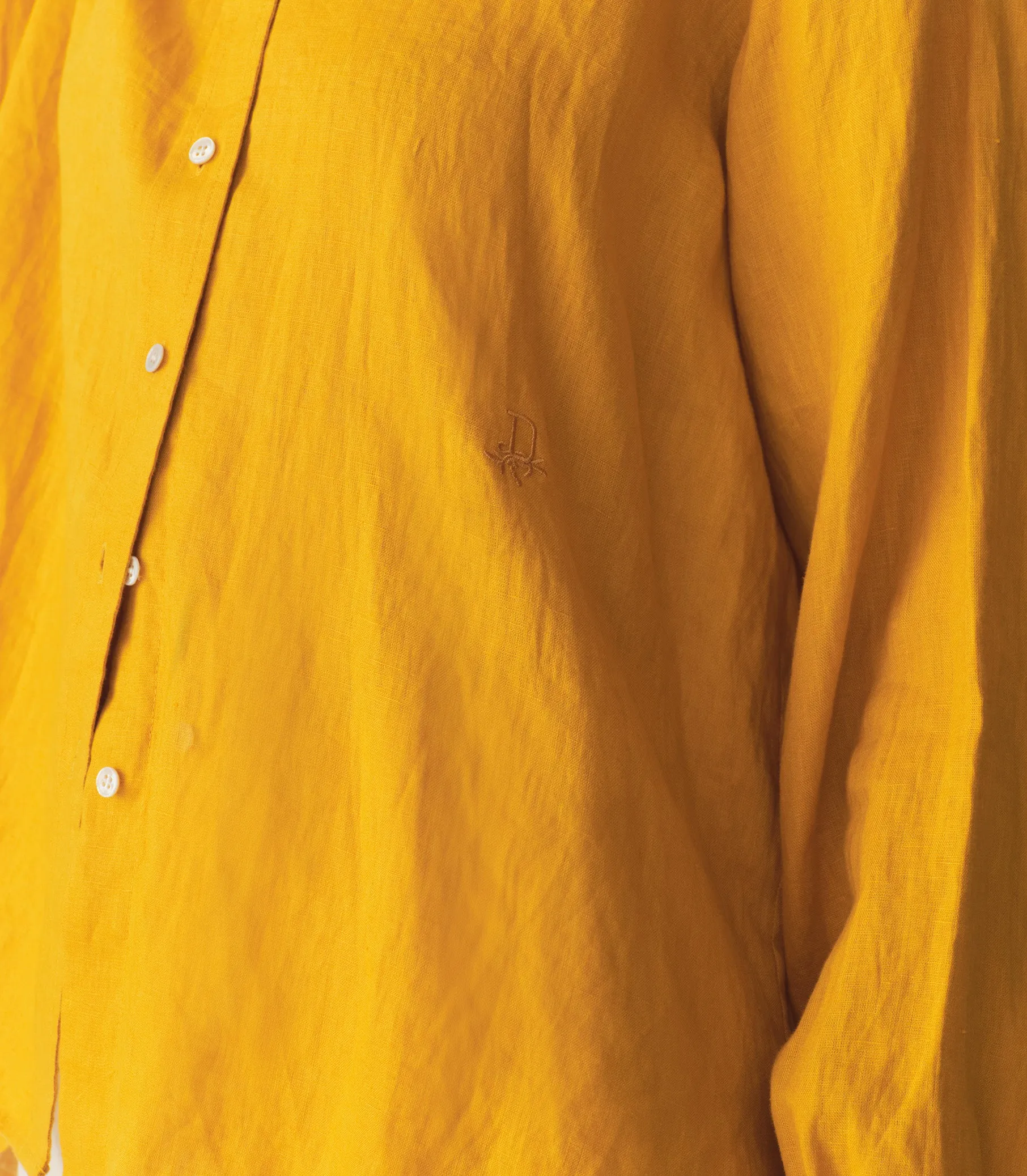 HAVA LINEN TOP -- SUNFLOWER sold by Doen product image thumbnail 4
