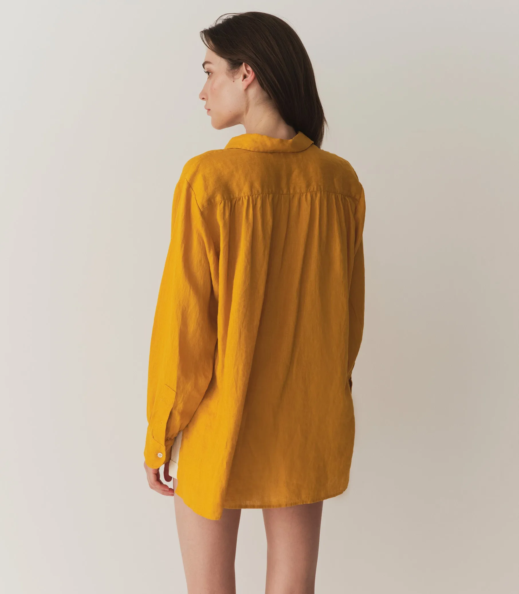 HAVA LINEN TOP -- SUNFLOWER sold by Doen product image thumbnail 5