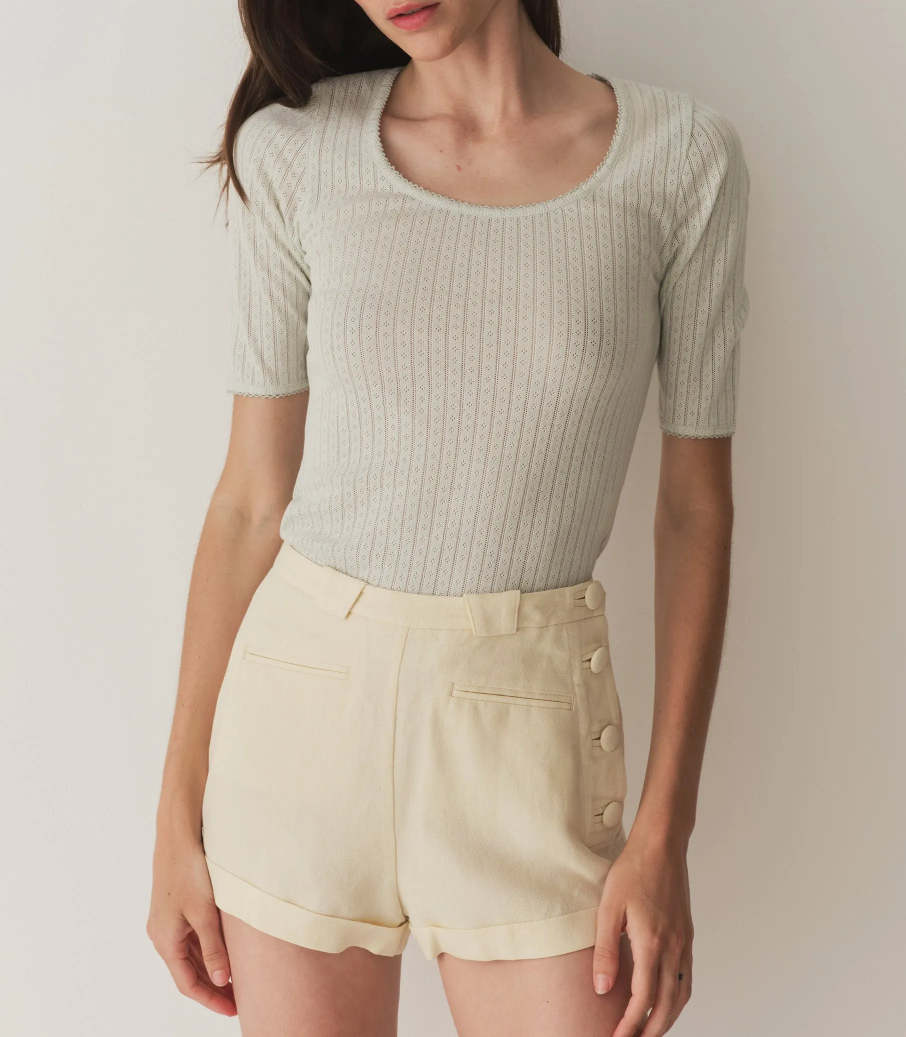 ANTHIA TEE -- COVE sold by Doen
