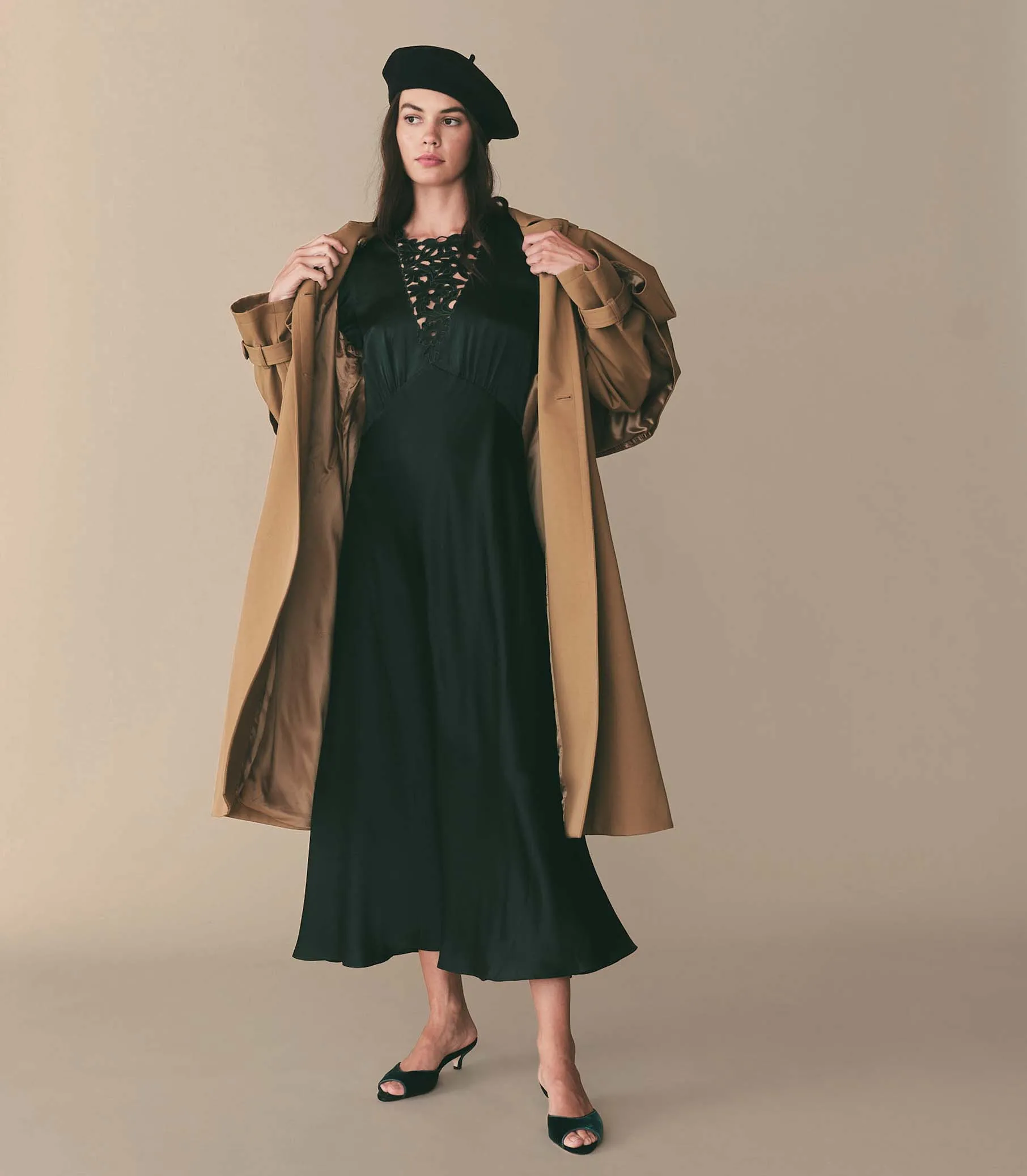 MELINDA DRESS -- ALPINE GREEN sold by Doen product image thumbnail 5