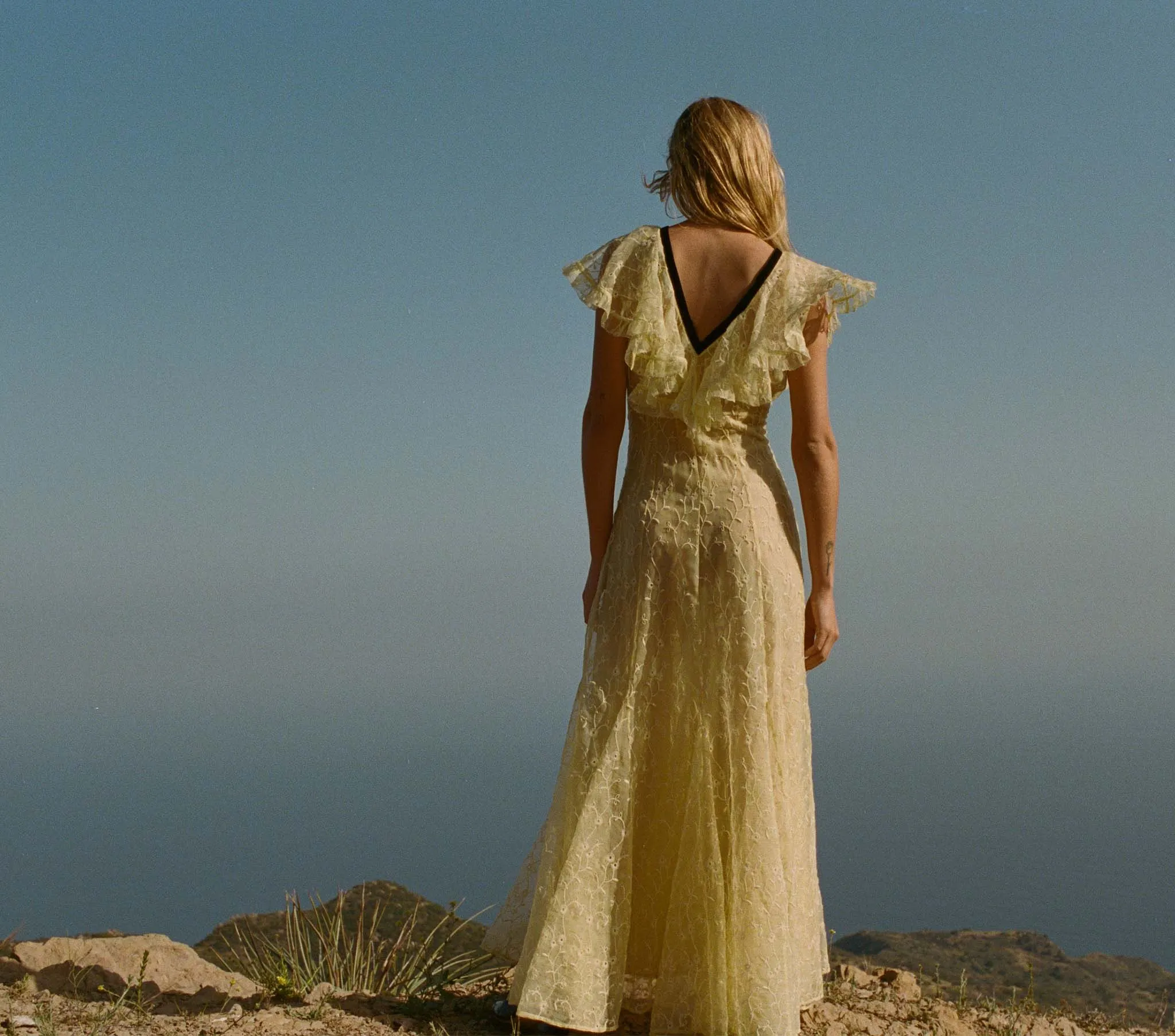 HMD -- AUDETTE DRESS -- WILDFLOWER HONEY sold by Doen product image thumbnail 5